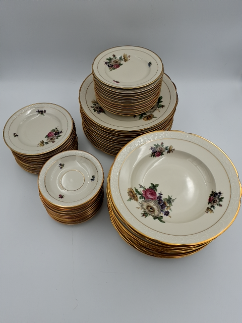 Stel fra Københavns porcelænsmaleri model Rosenborg
