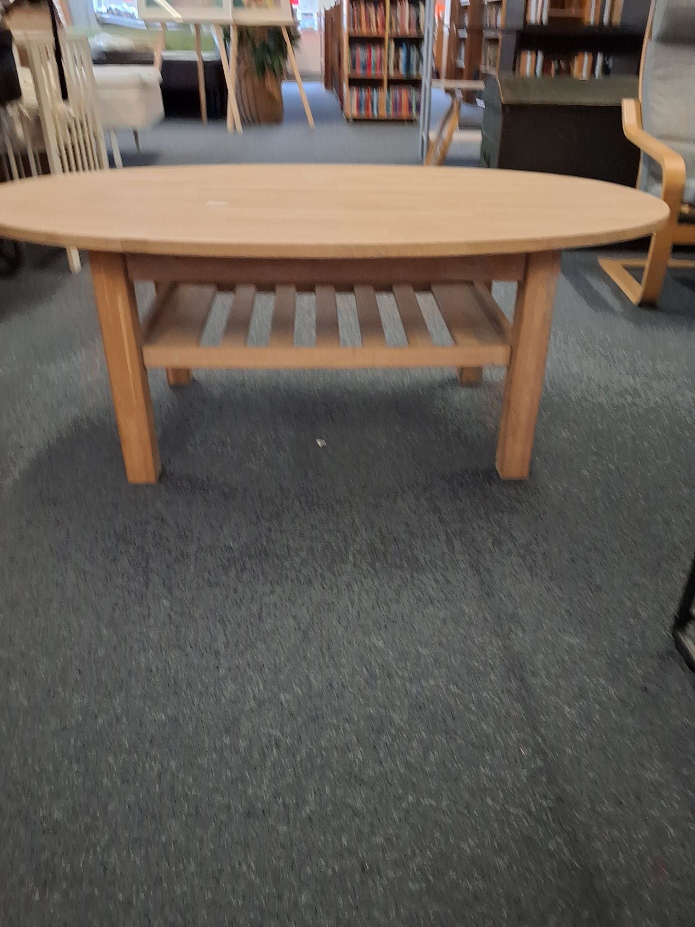 Oval bord