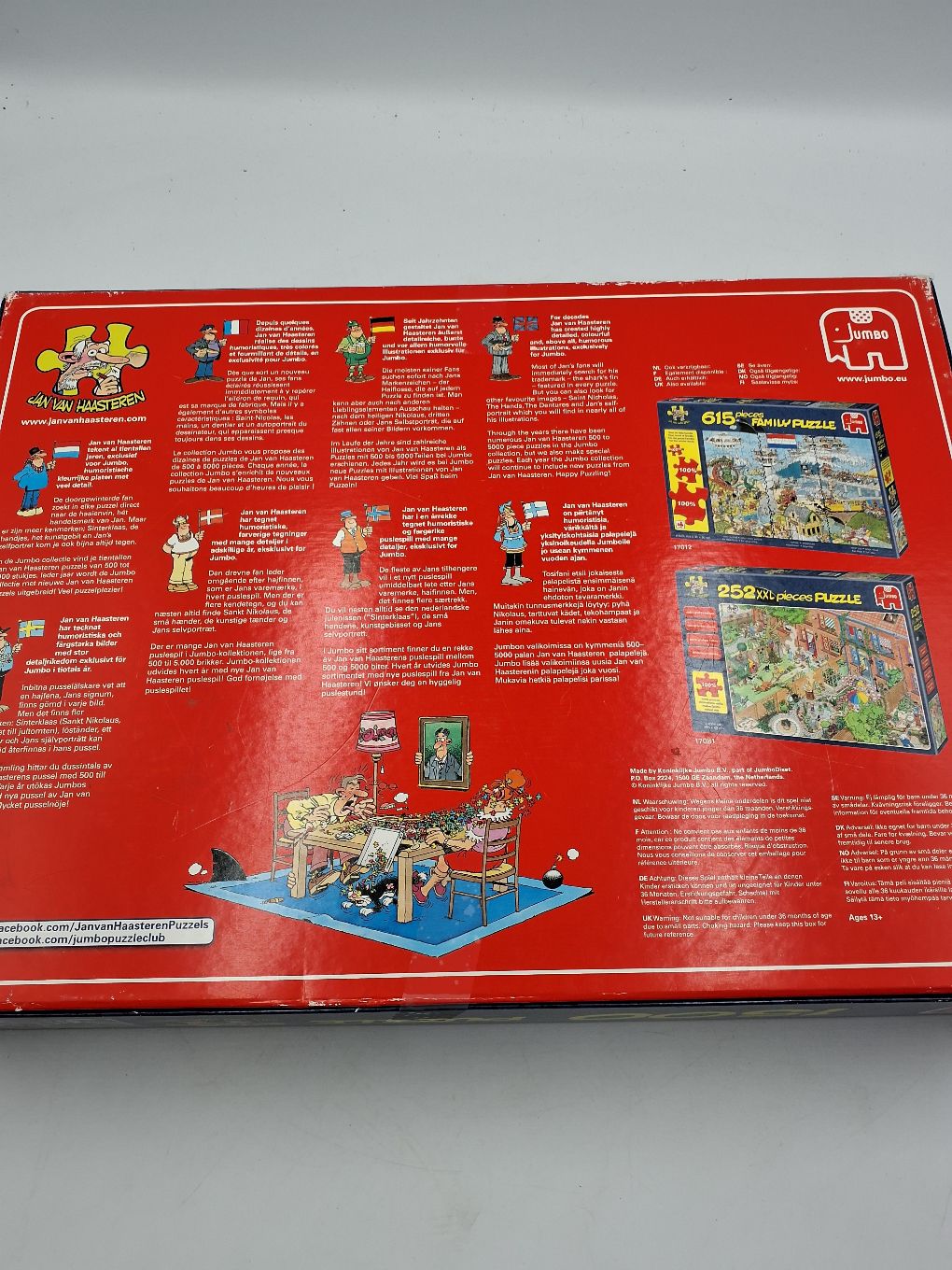 Jan Van Haastern Puzzel