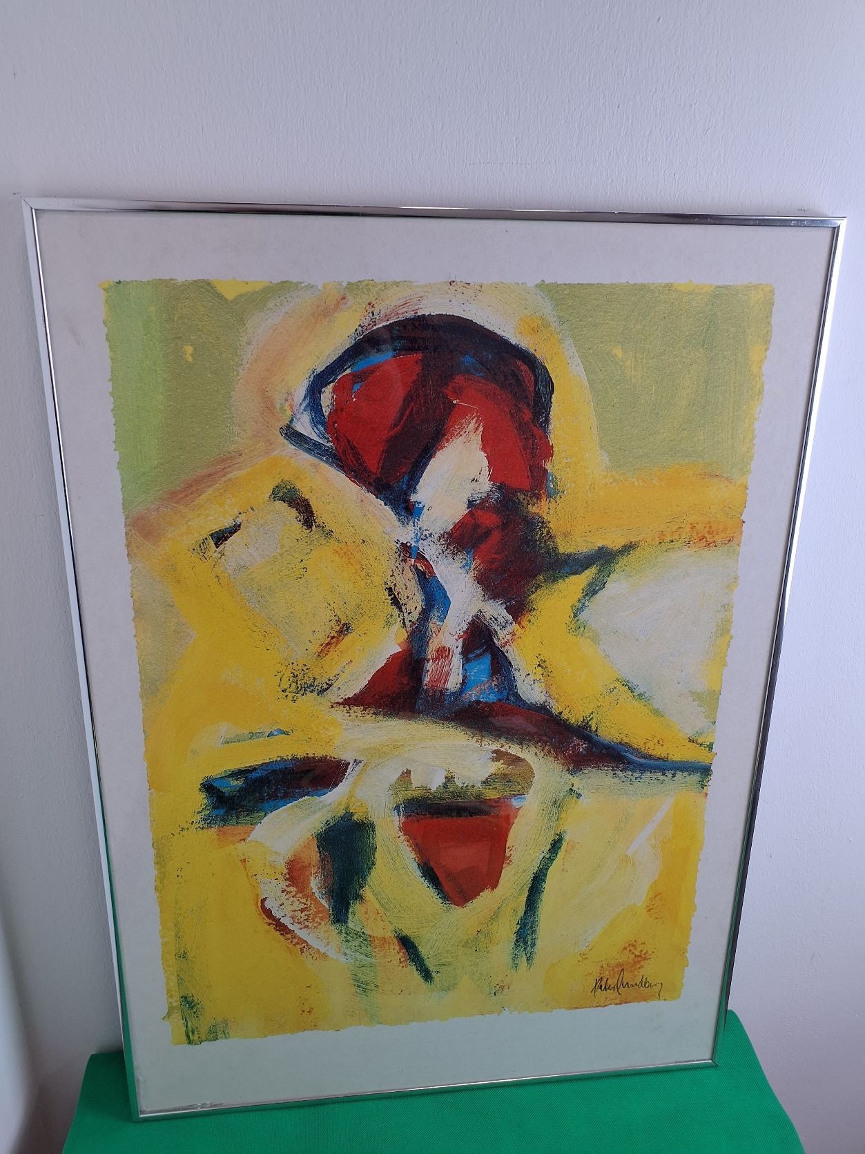 Plakat gul Peter Lundberg