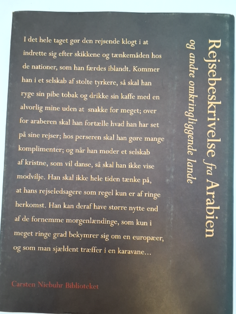 Carsten Niebuhrs Rejsebeskrivelse fra Arabien og ....