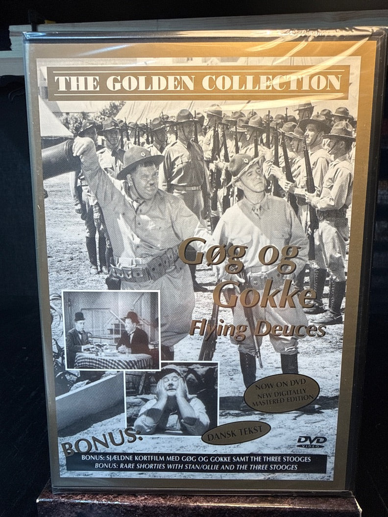 DVD - Gøg og Gokke 4 dvd bokssæt