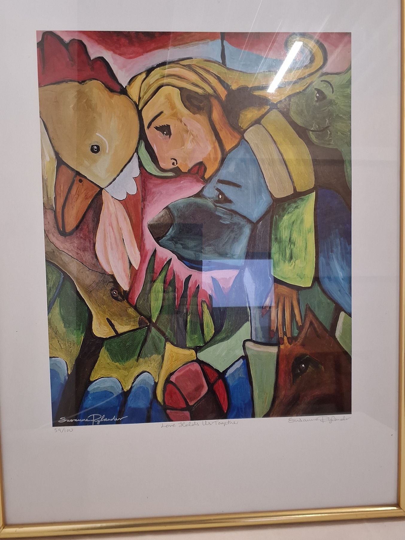 Susanne Rylander kunstplakat