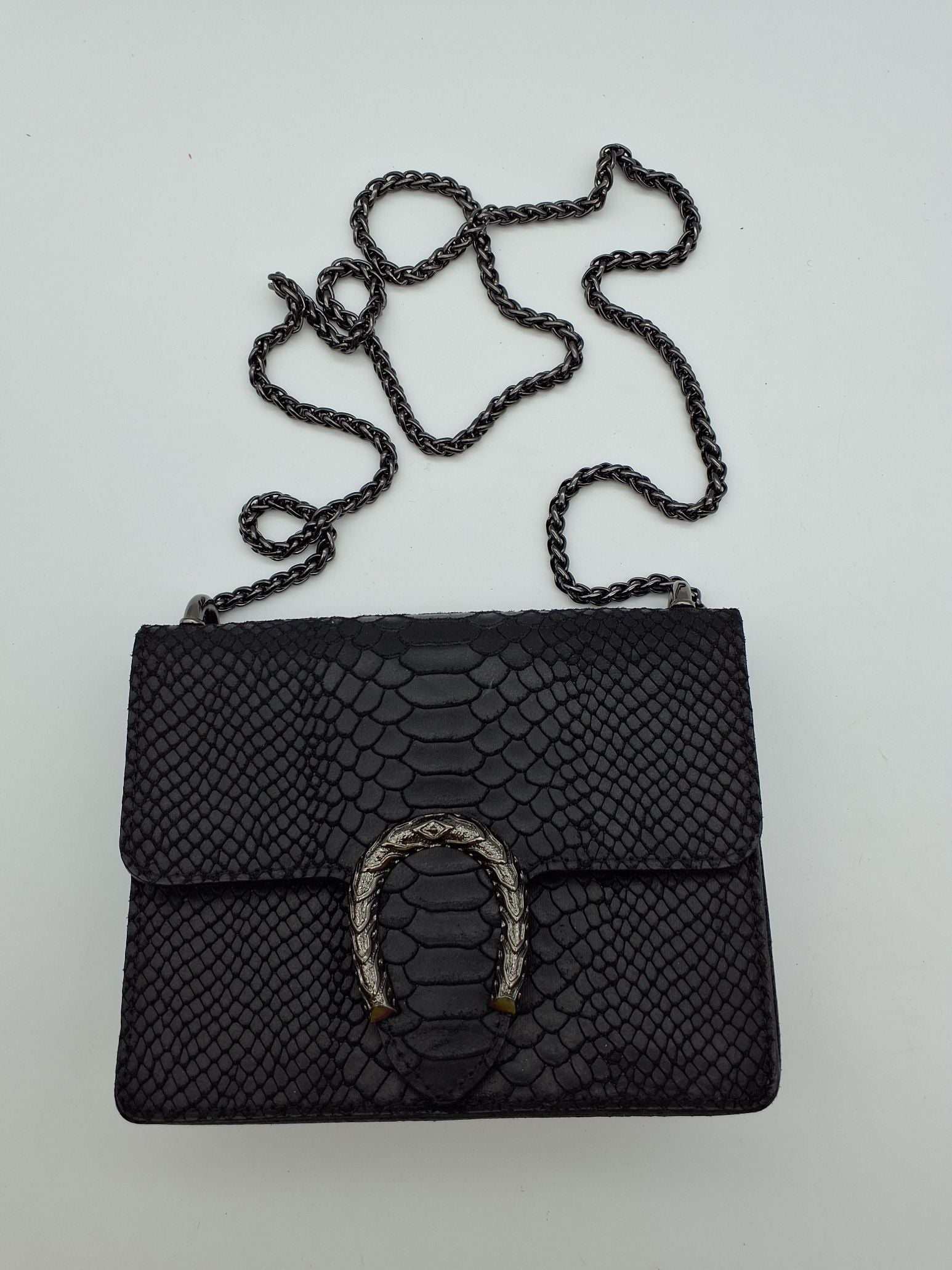 Italiensk Læder Skulder/Crossbody taske
