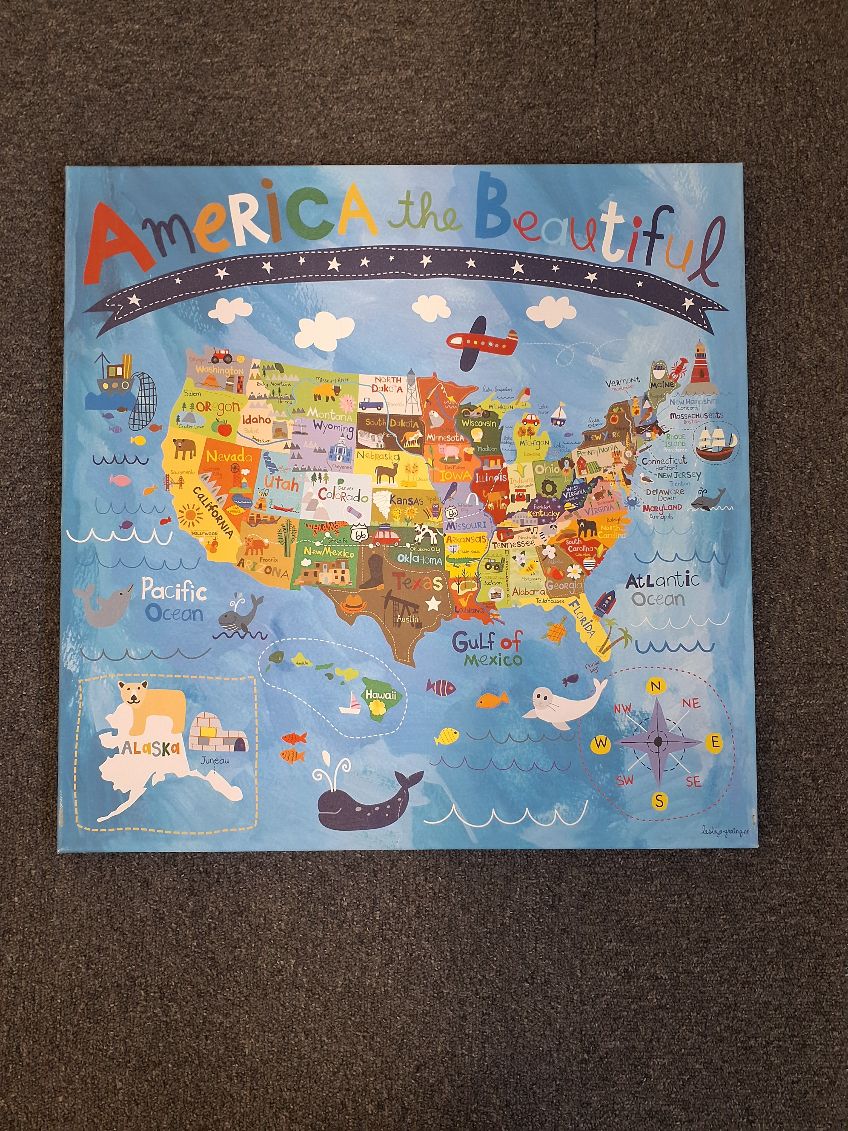 USA kort