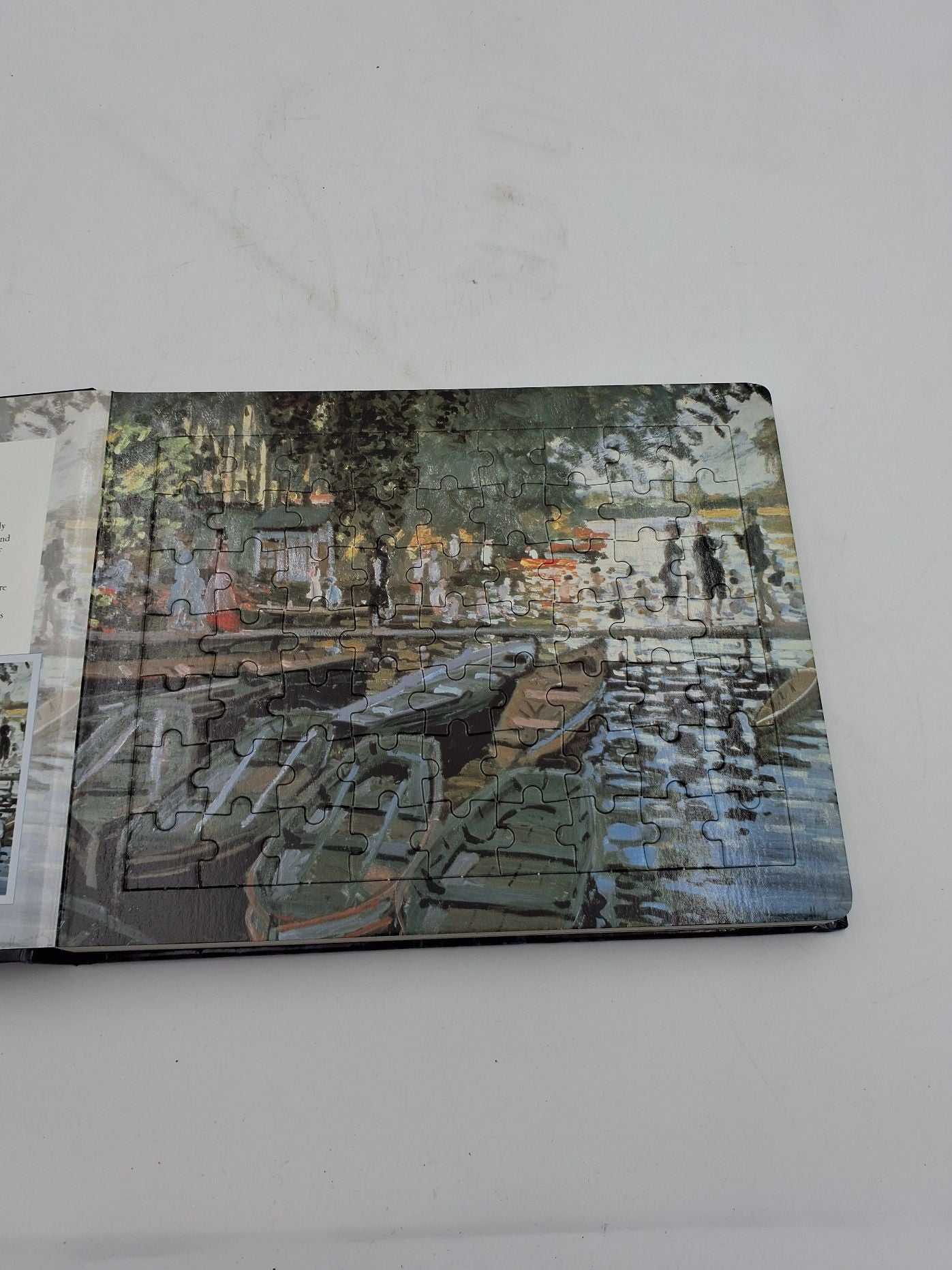Claude Monet puslespil med 6 spil