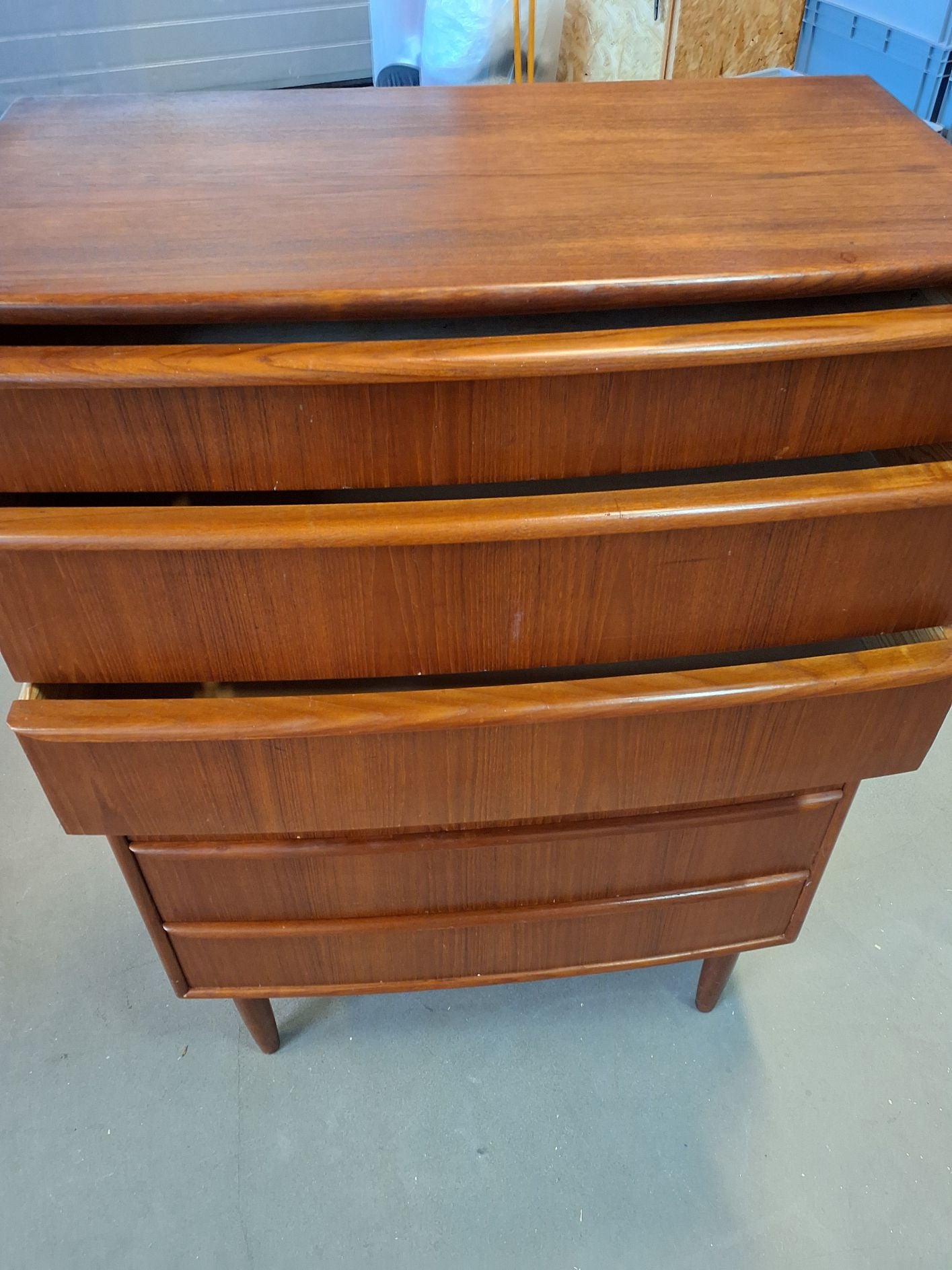 Retro teak kommode