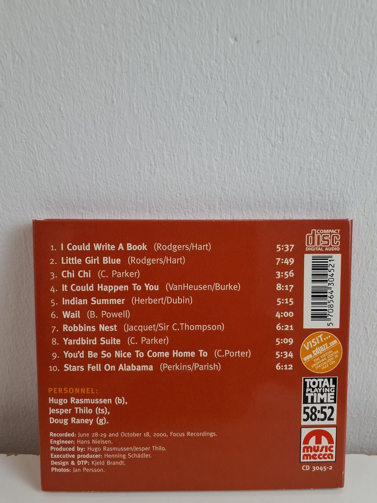 CD Hugo Rasmussen: More Sweets...