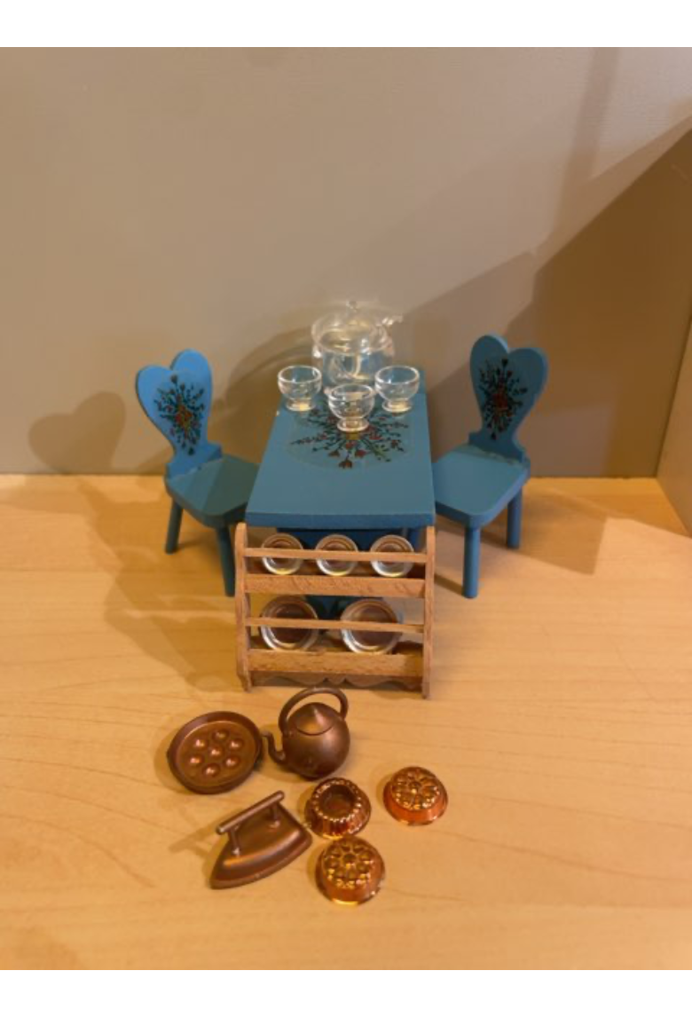 Lundby dukkehus køkken.