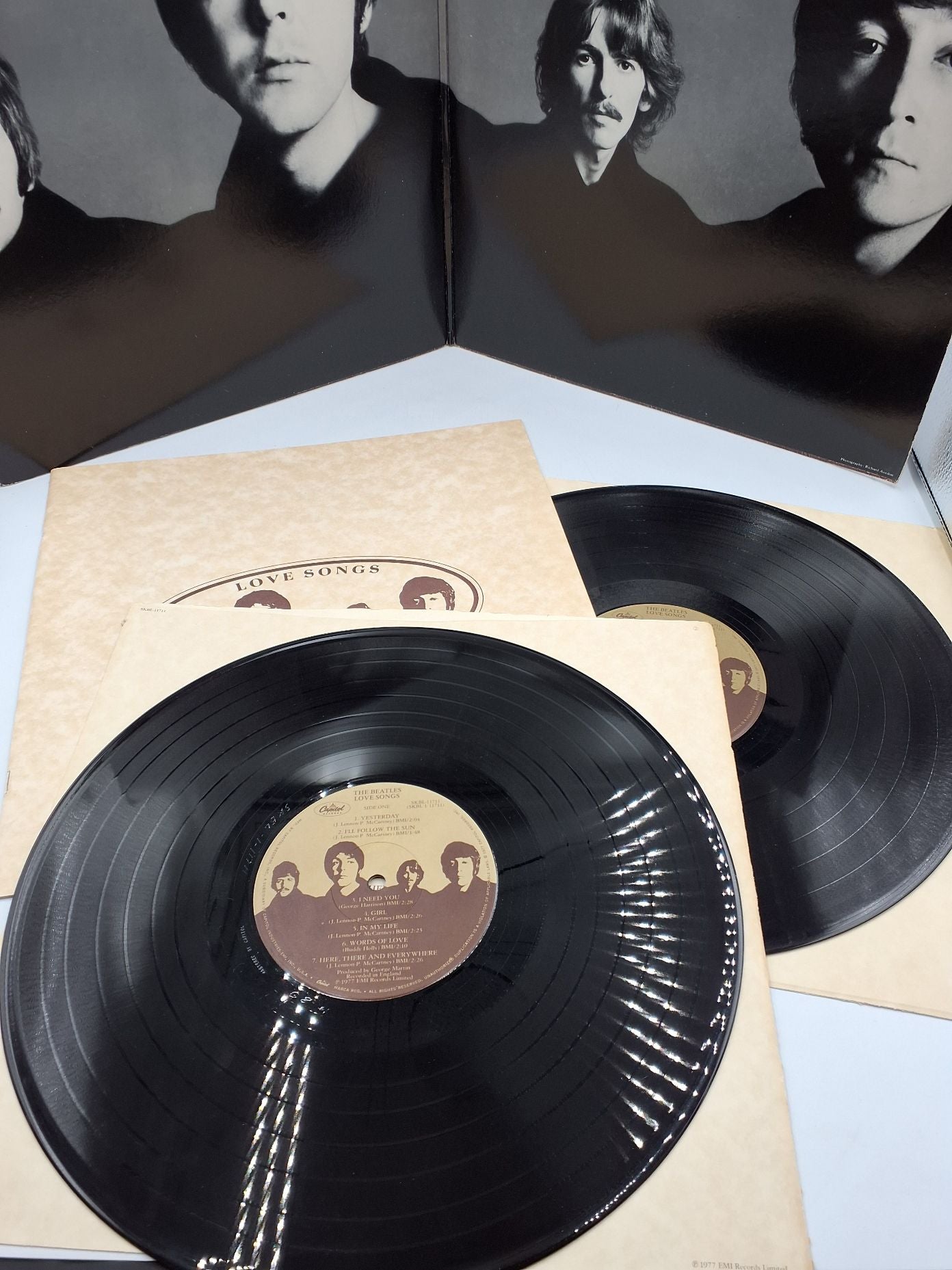 The Beatles Love songs Dobbelt LP