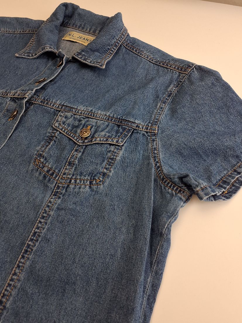 N.L. Jeans Skjorte
