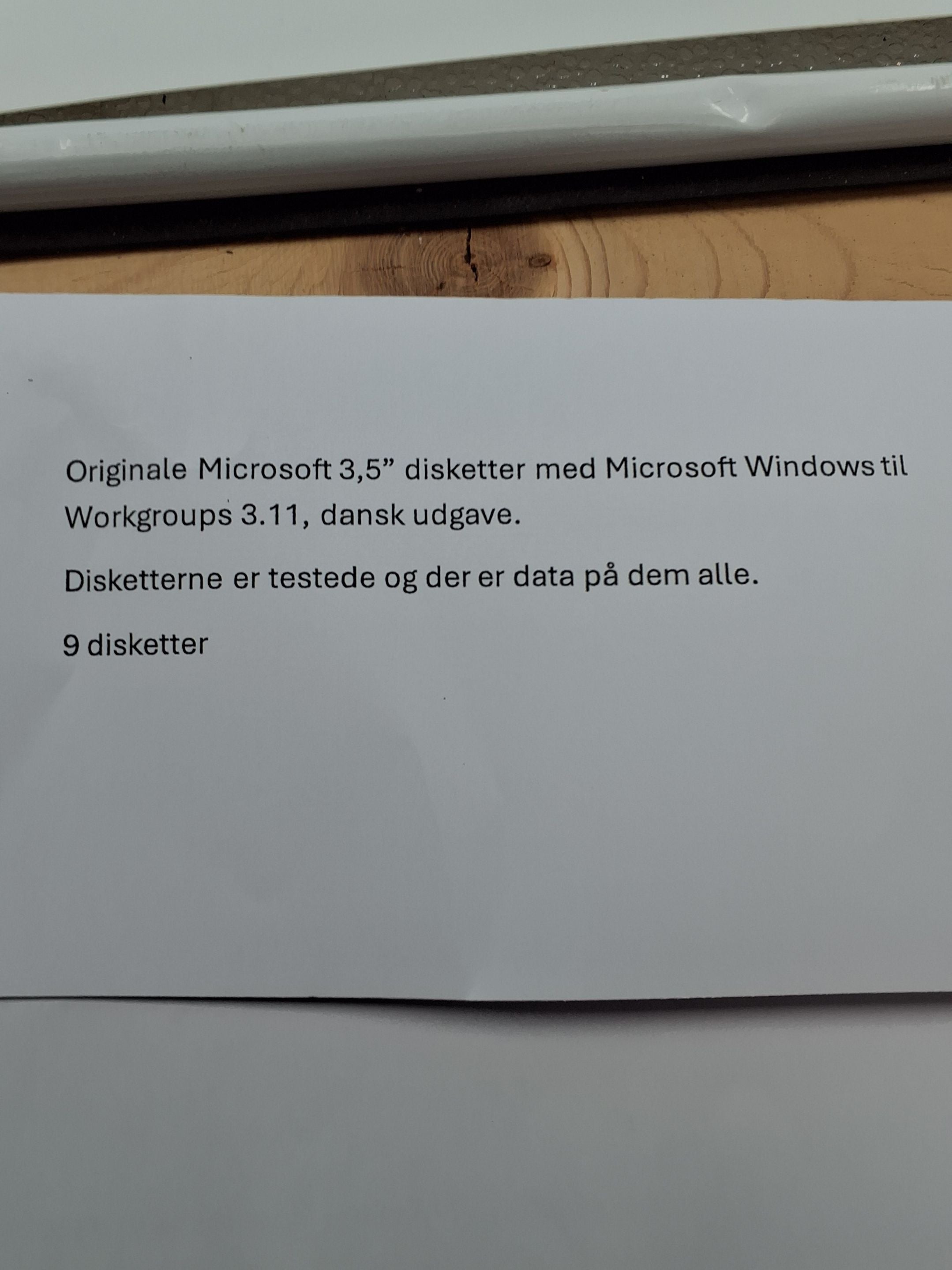 Sort 3,5 Microsoft