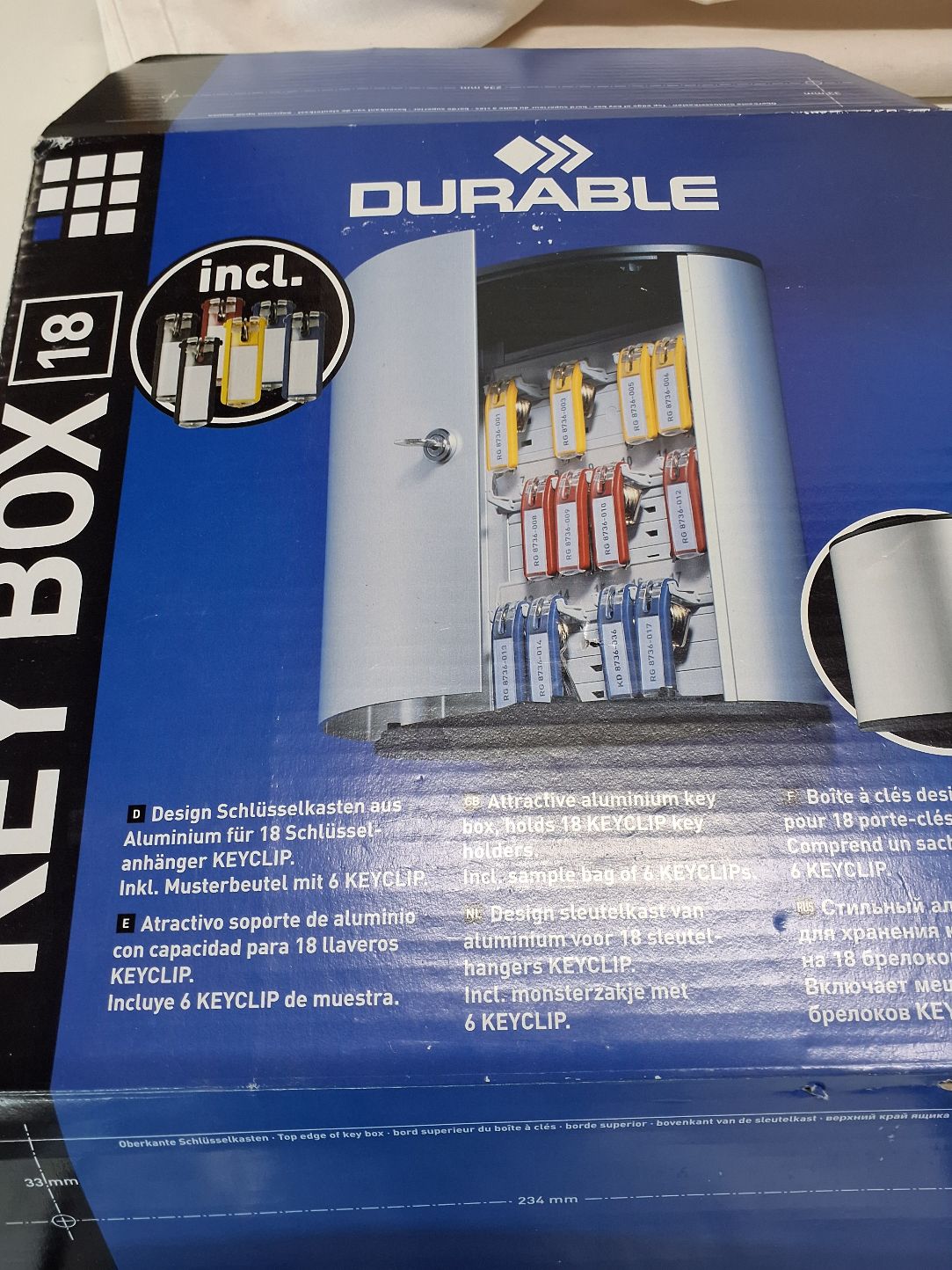 Durable nøgleskab