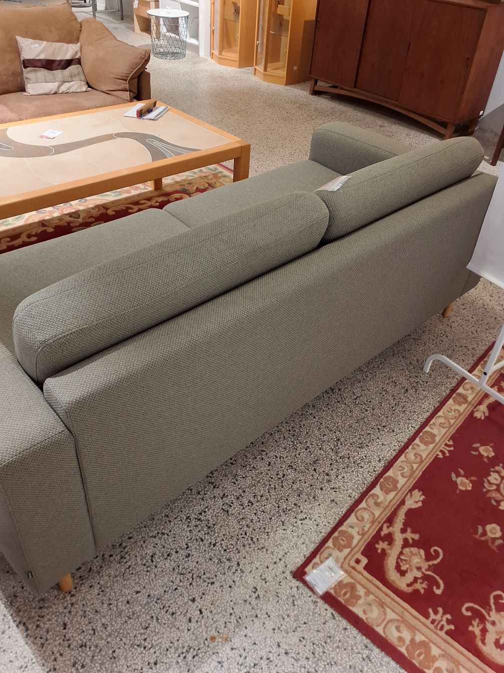 (3887)Sofa Grøn