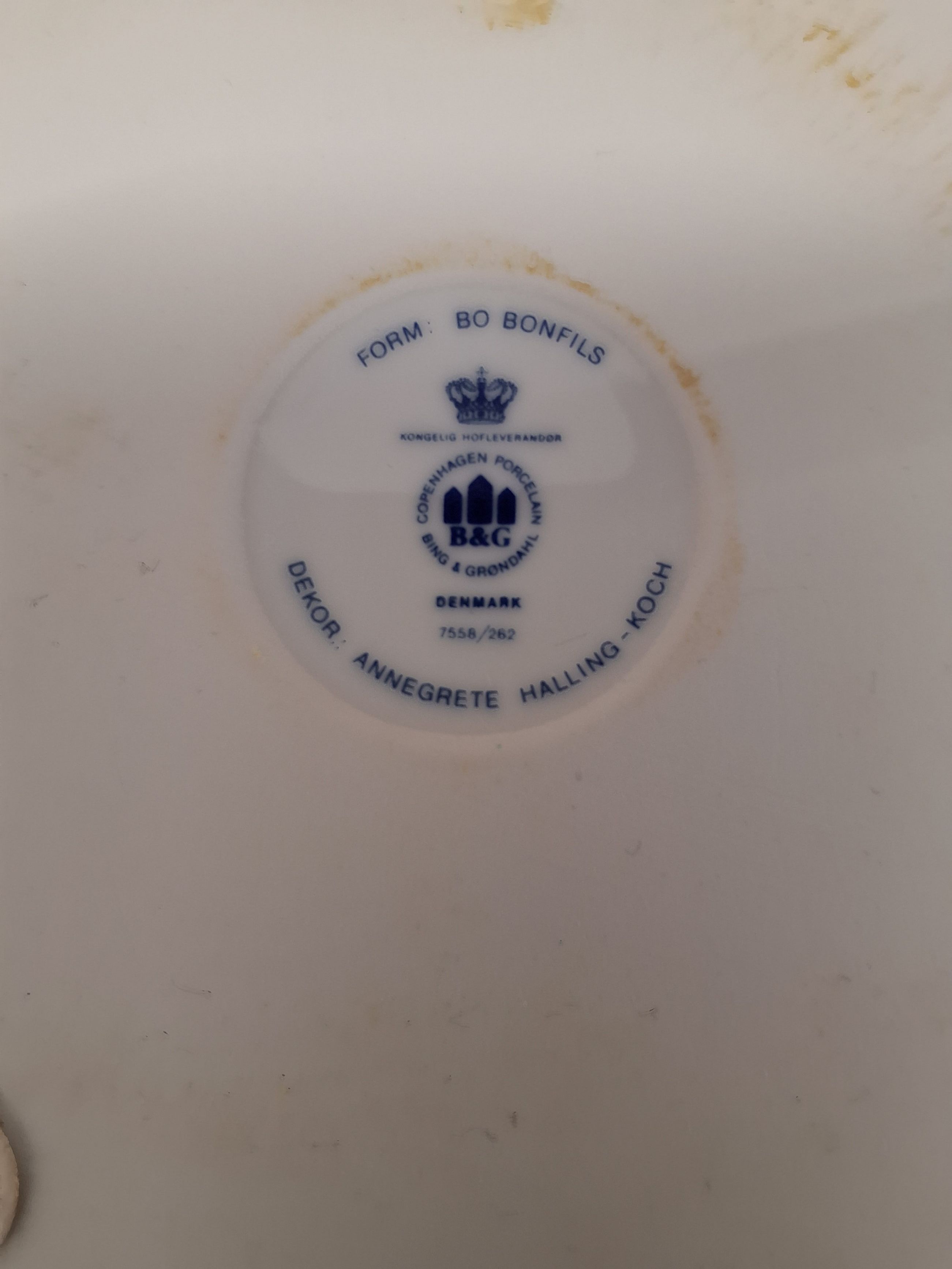 B&G skål/fad