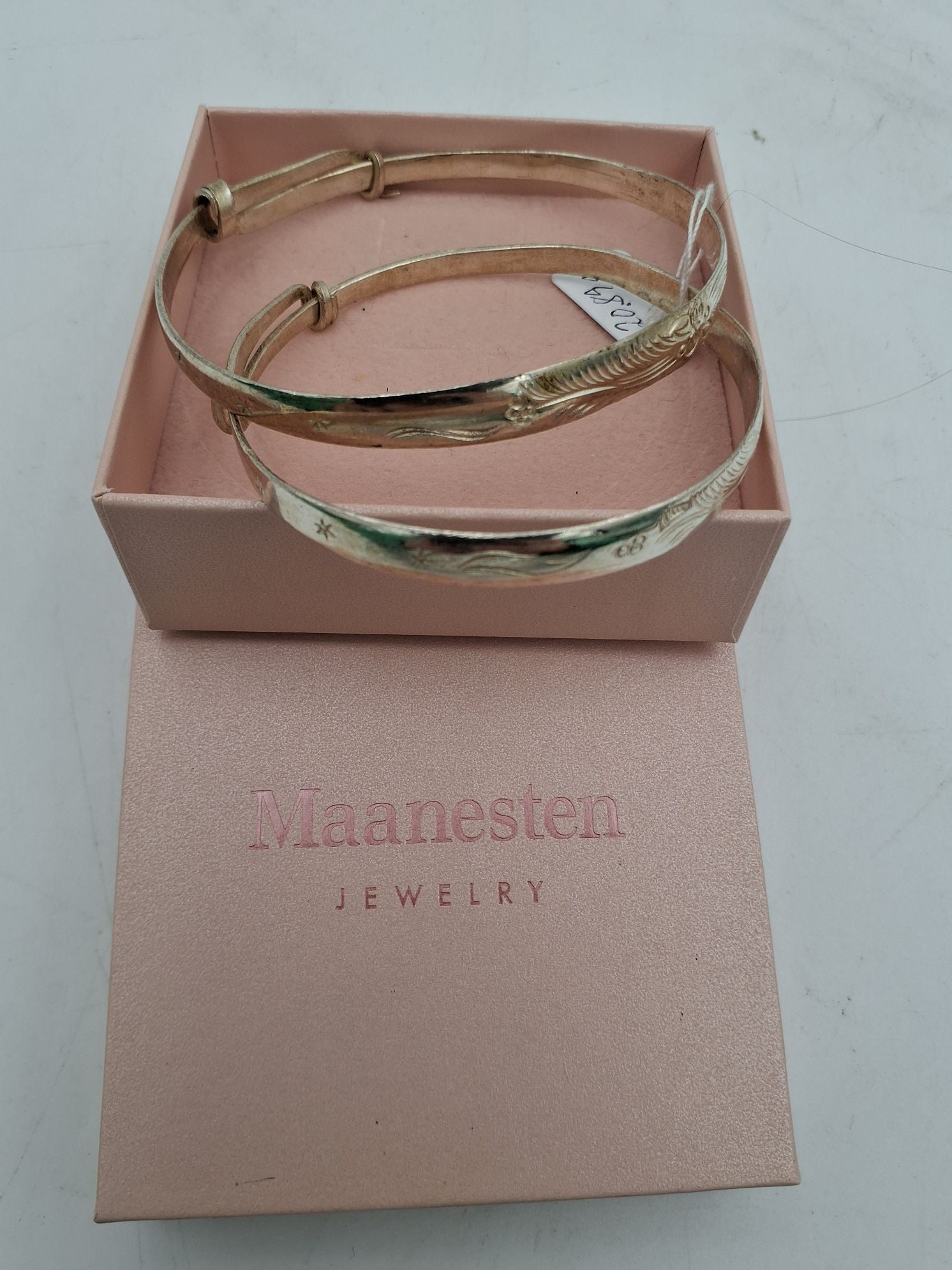 Maanesten armbånd i sølv