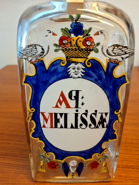 Holmegaard glas karaffel(apotekerglas).