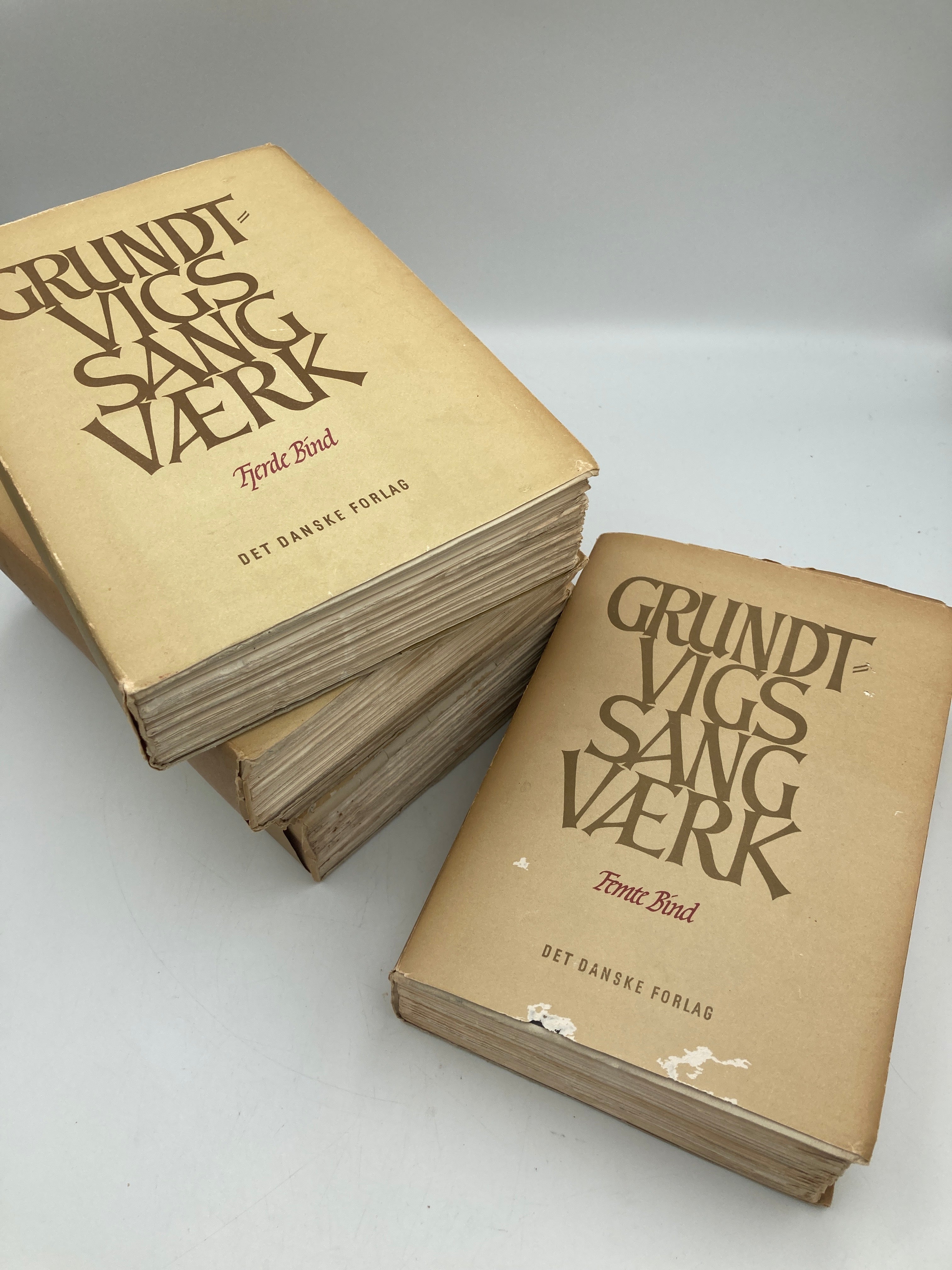 Grundtvigs Sangværker 1-5