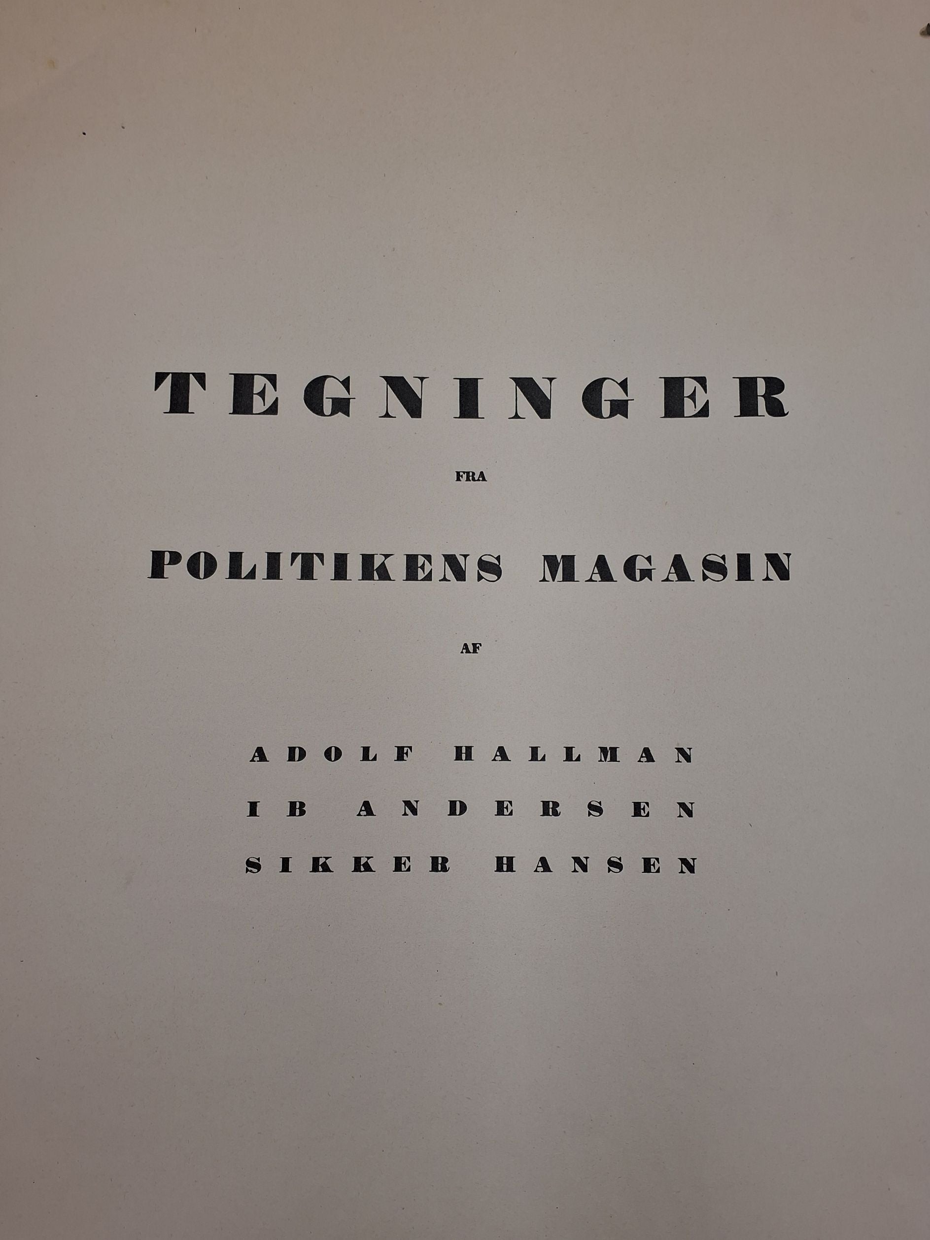 Kunsttryk tegninger 1943