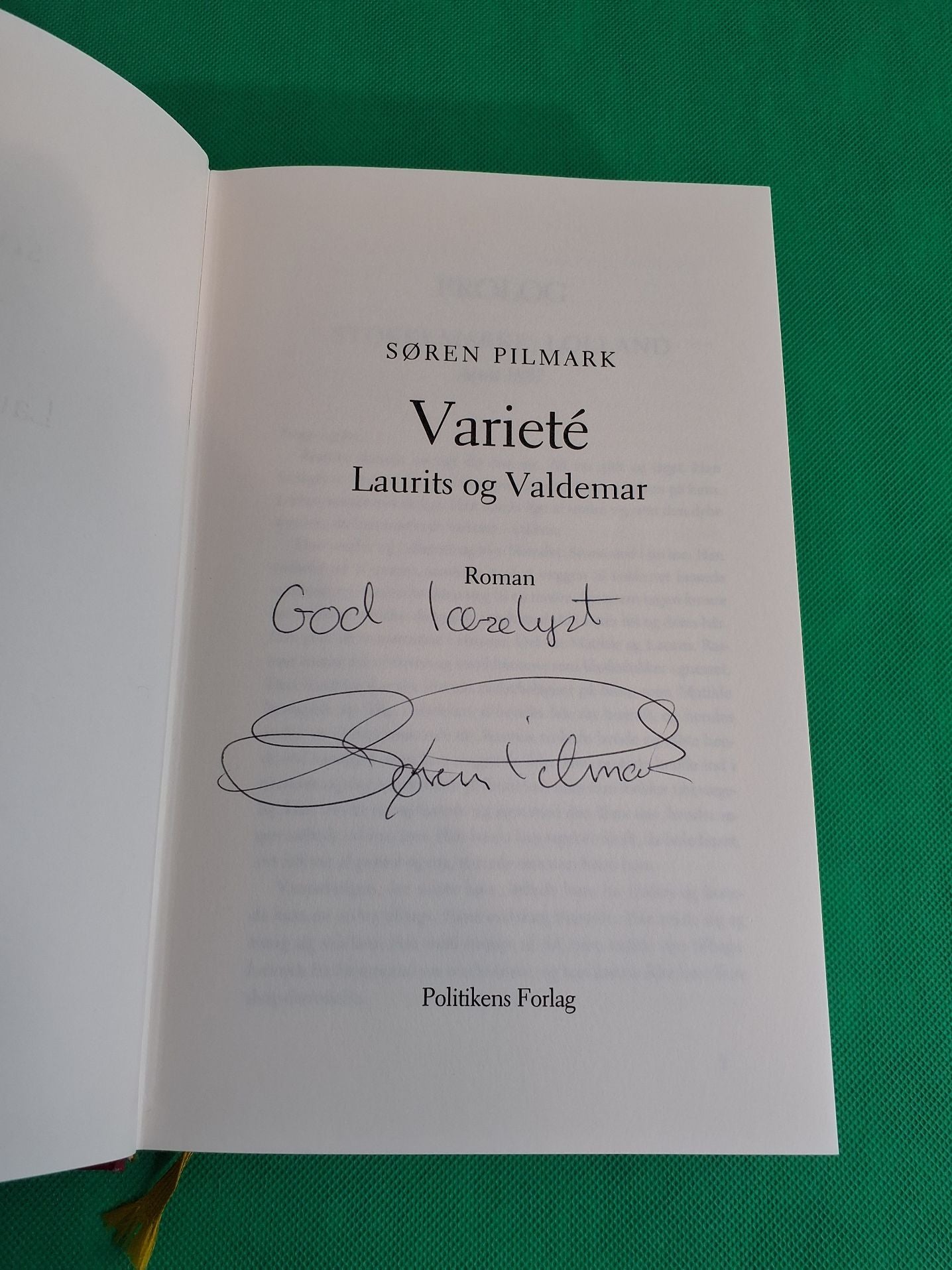 Søren Pilmark "Varieté 1": Laurits og Valdemar
