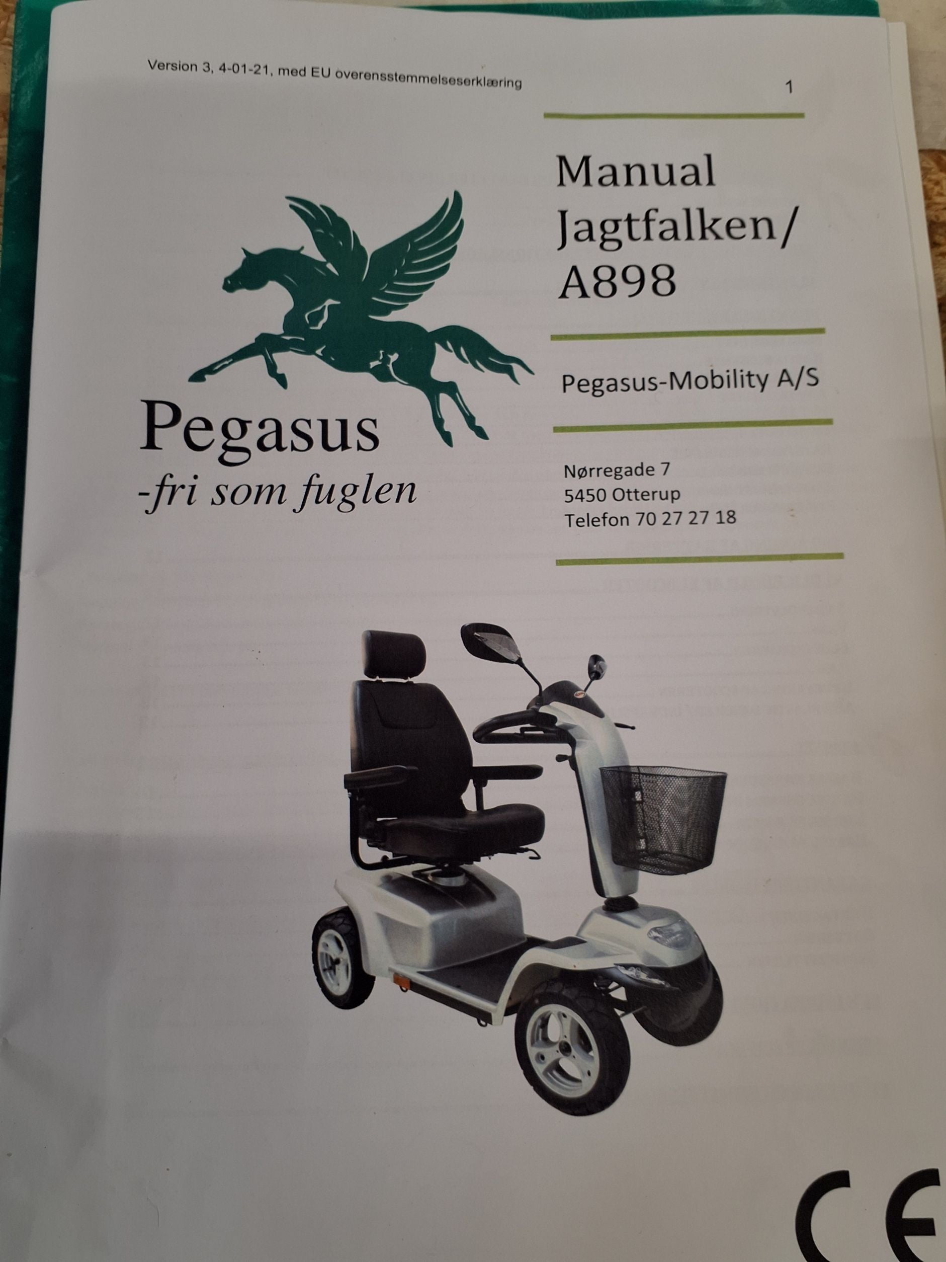 El scooter pegasus
