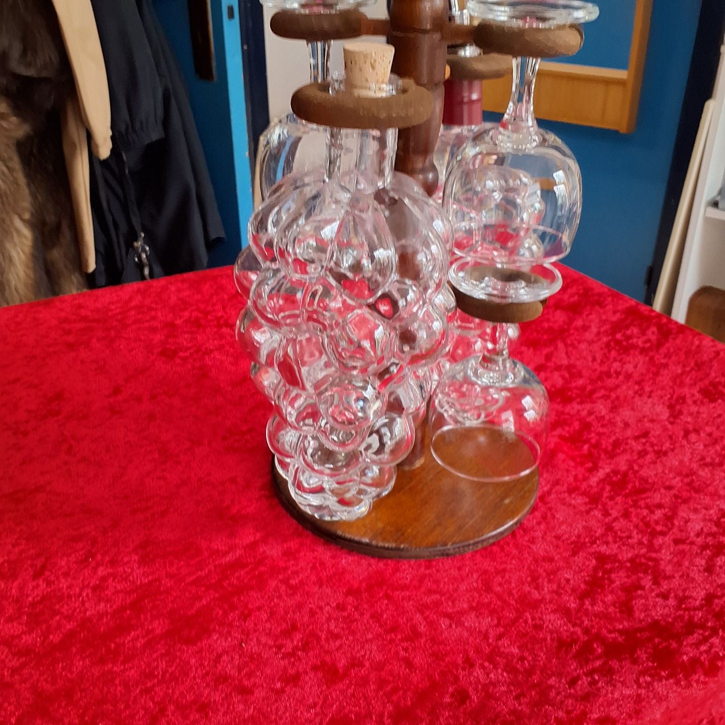 Vintahe vin og likørsæt