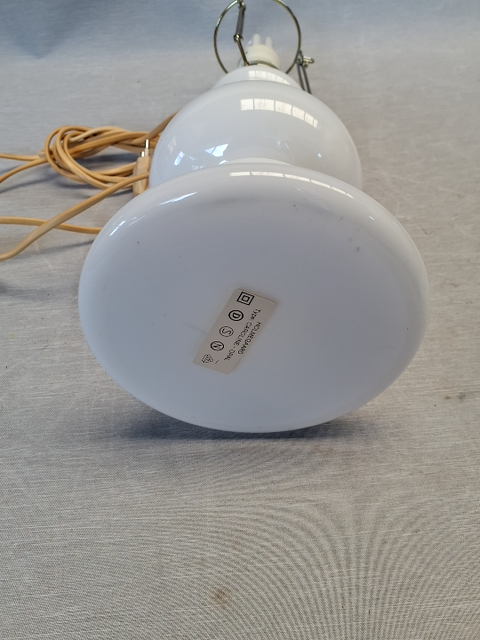 Holmegaard bord lampe
