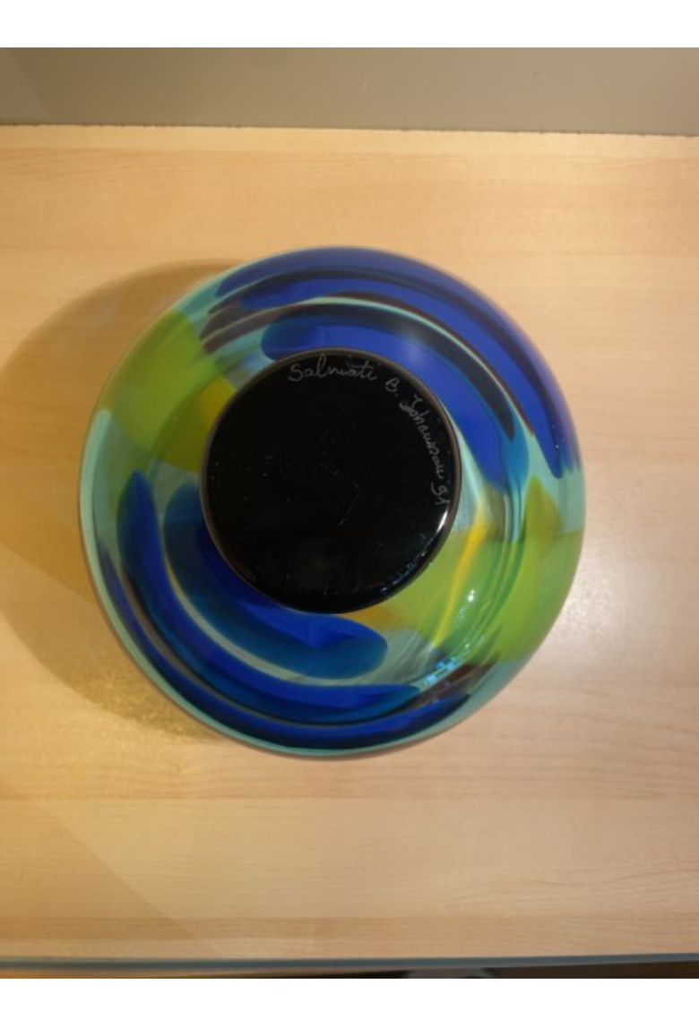Skål signed Salviati Murano