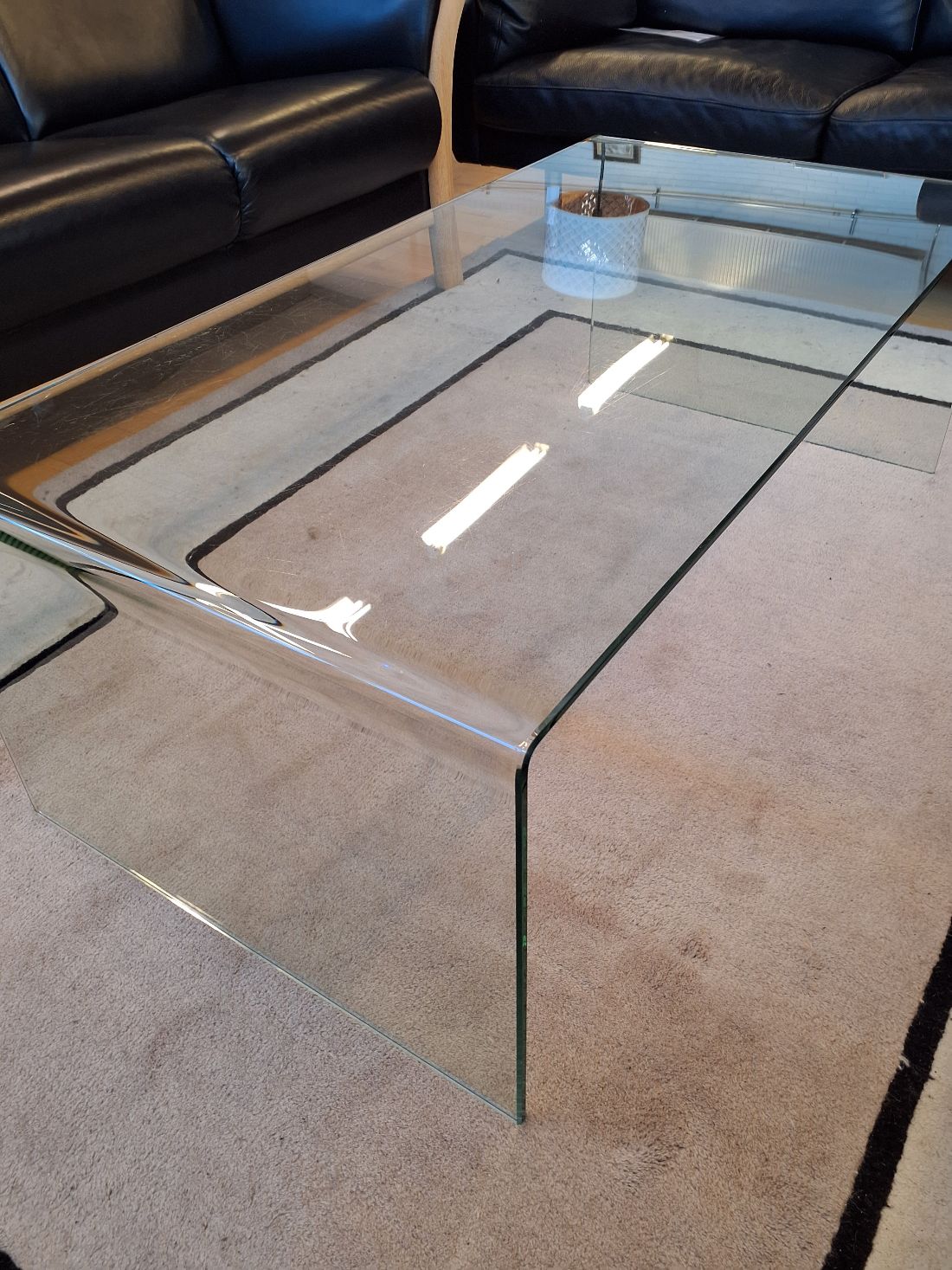 Sofabord Hærdetglas
