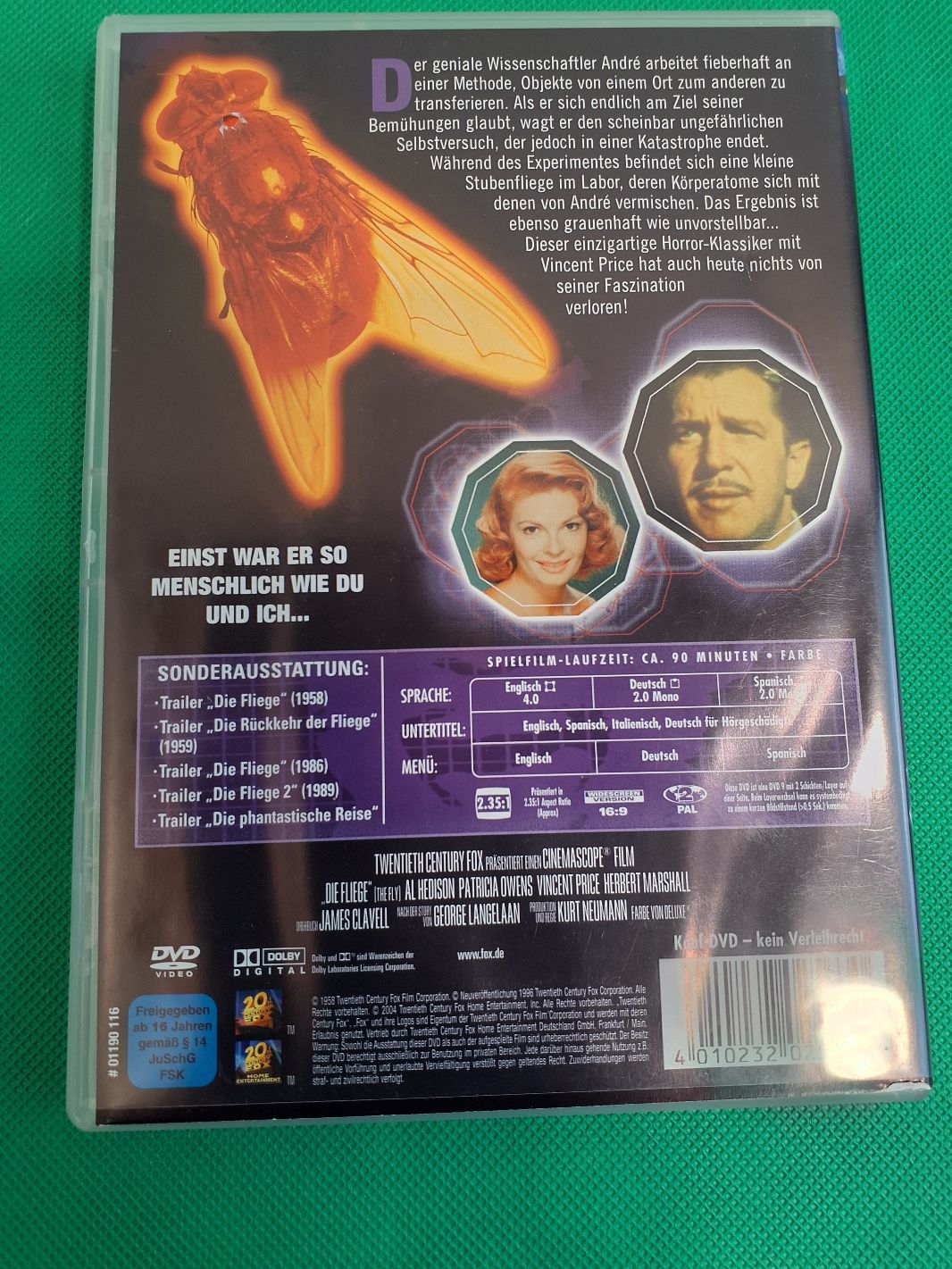 Dvd: Die Flige (1958)
