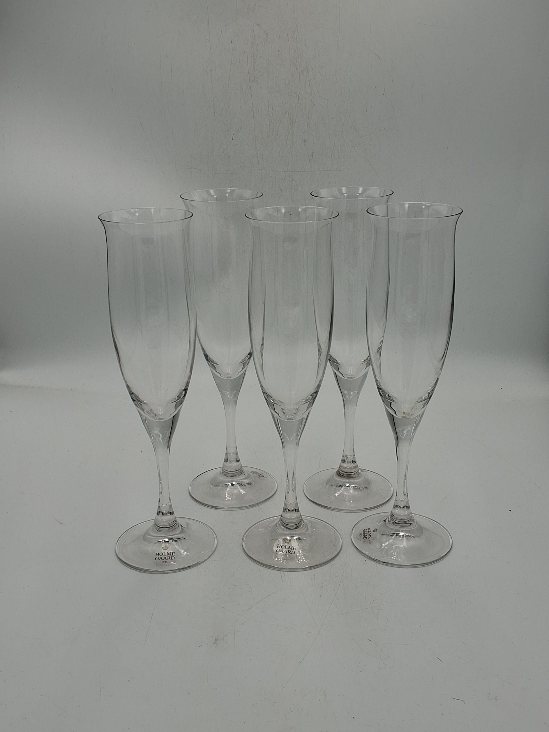 Holmegaard champagne glas (5 stk)
