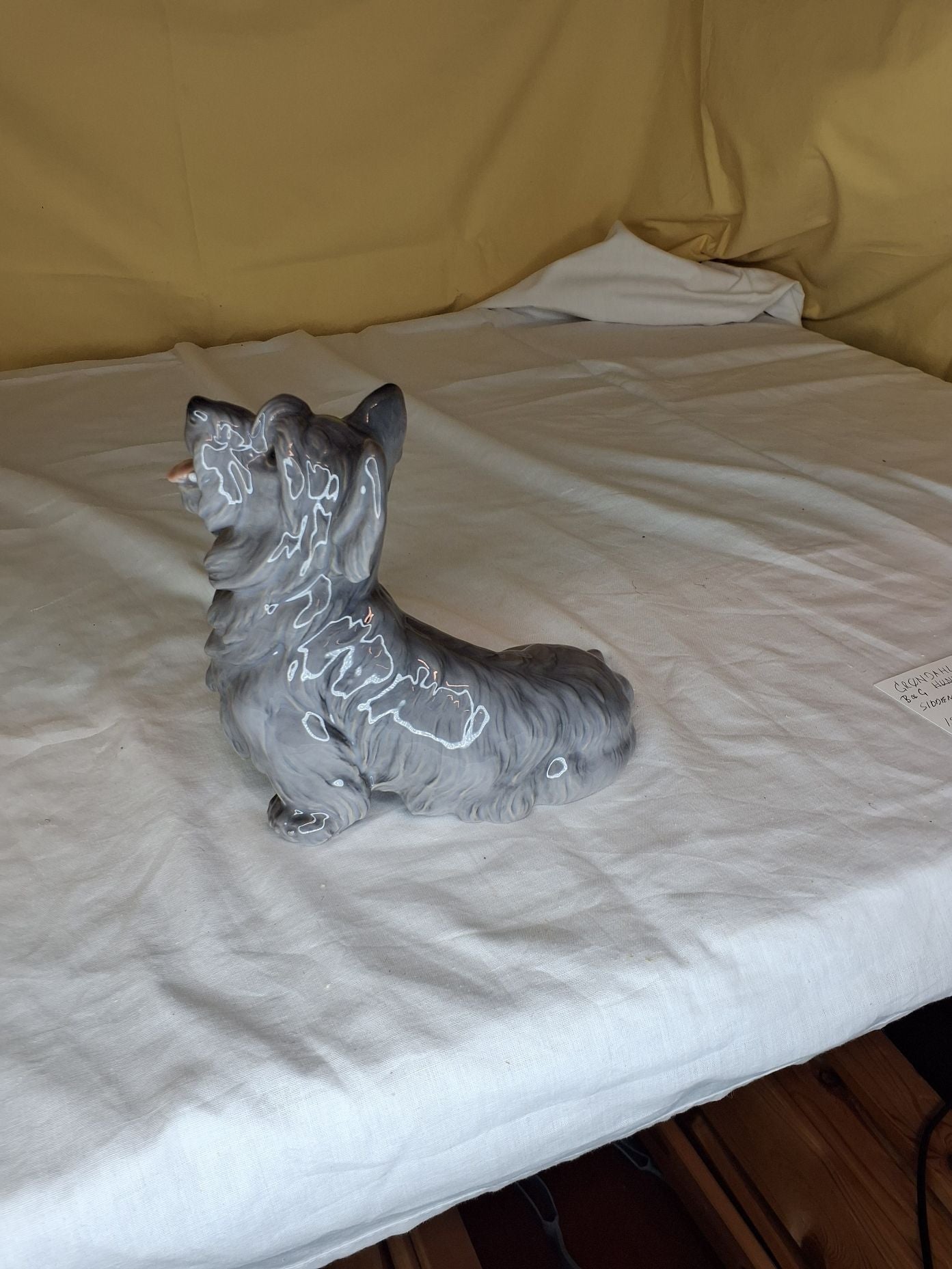 B&G Hundefigur Siddende Sky Terrier