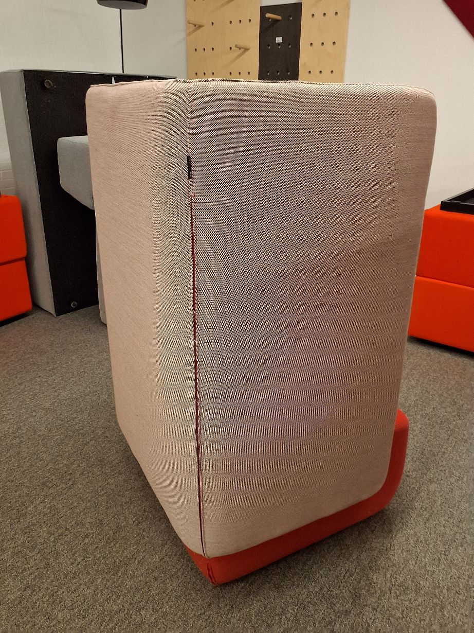 Loungestol Akustikstol Softline Opera orange rød - 6526