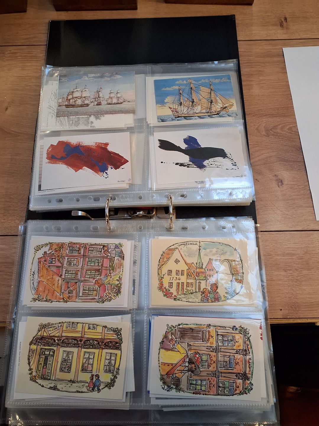 Samling af receptkuverter