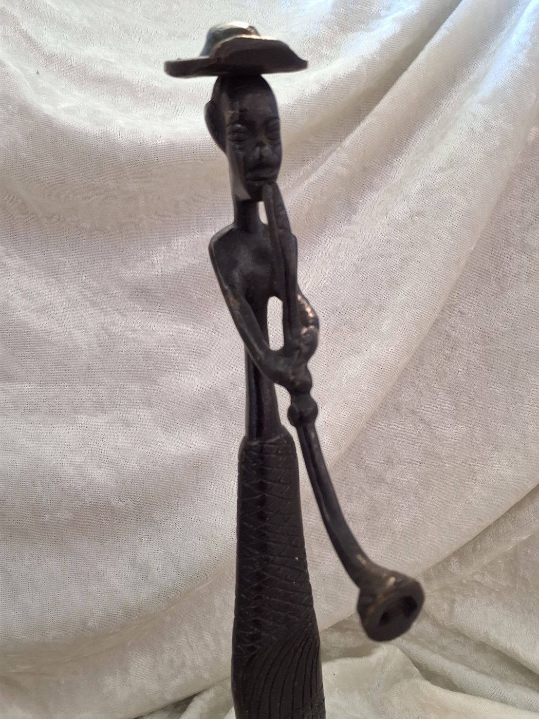 Metal Afrikansk sort figur