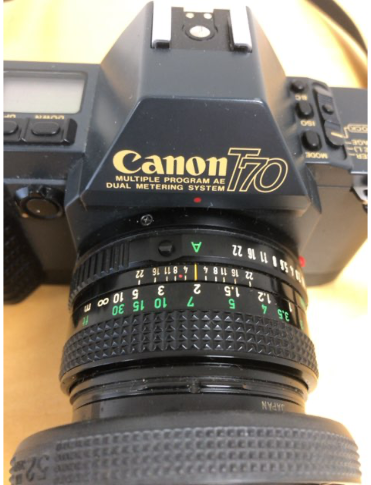 Canon T70, jubilæumsmodel fra OL i LA