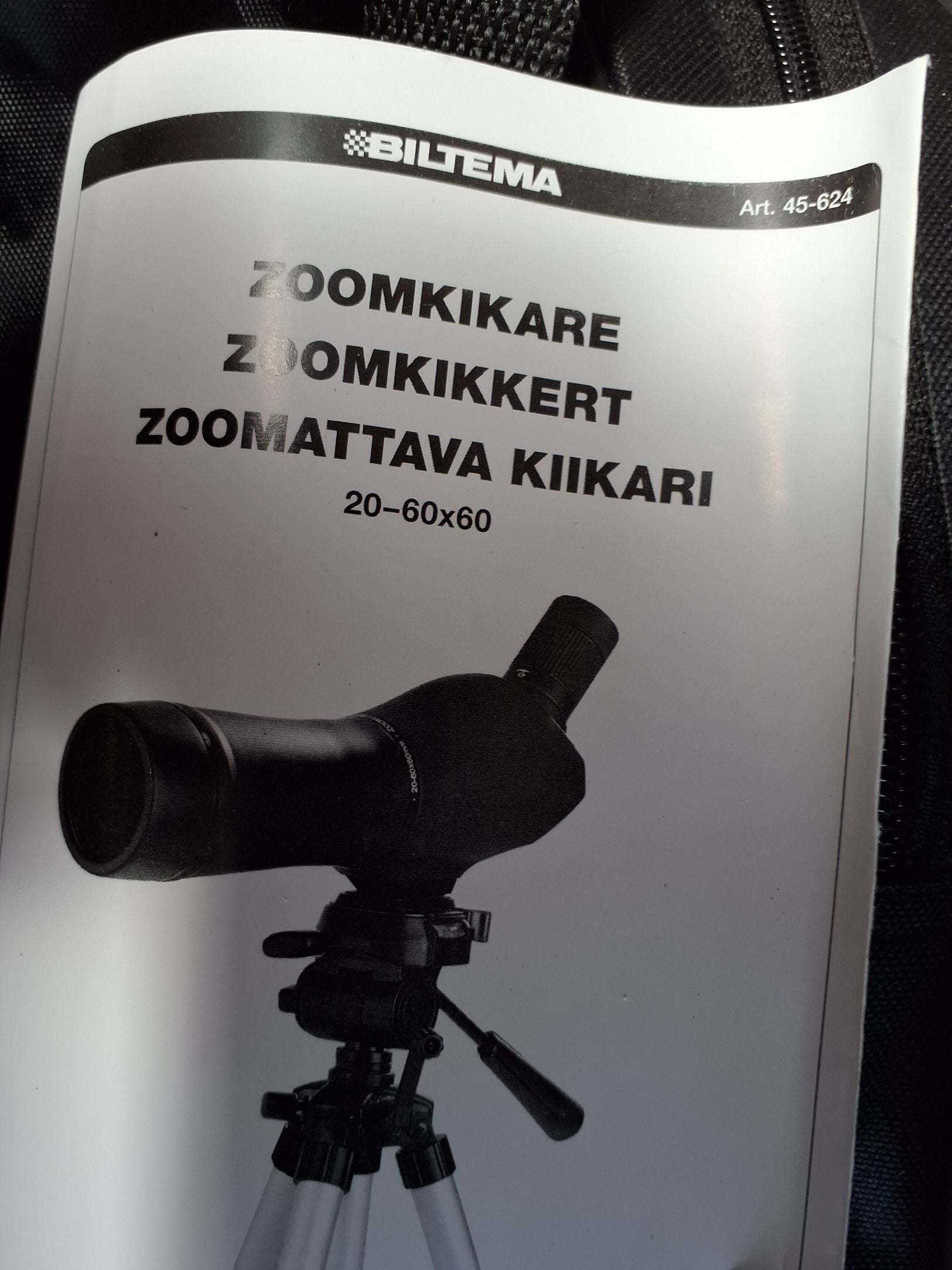 Zoom kikkert 20-60 X 60