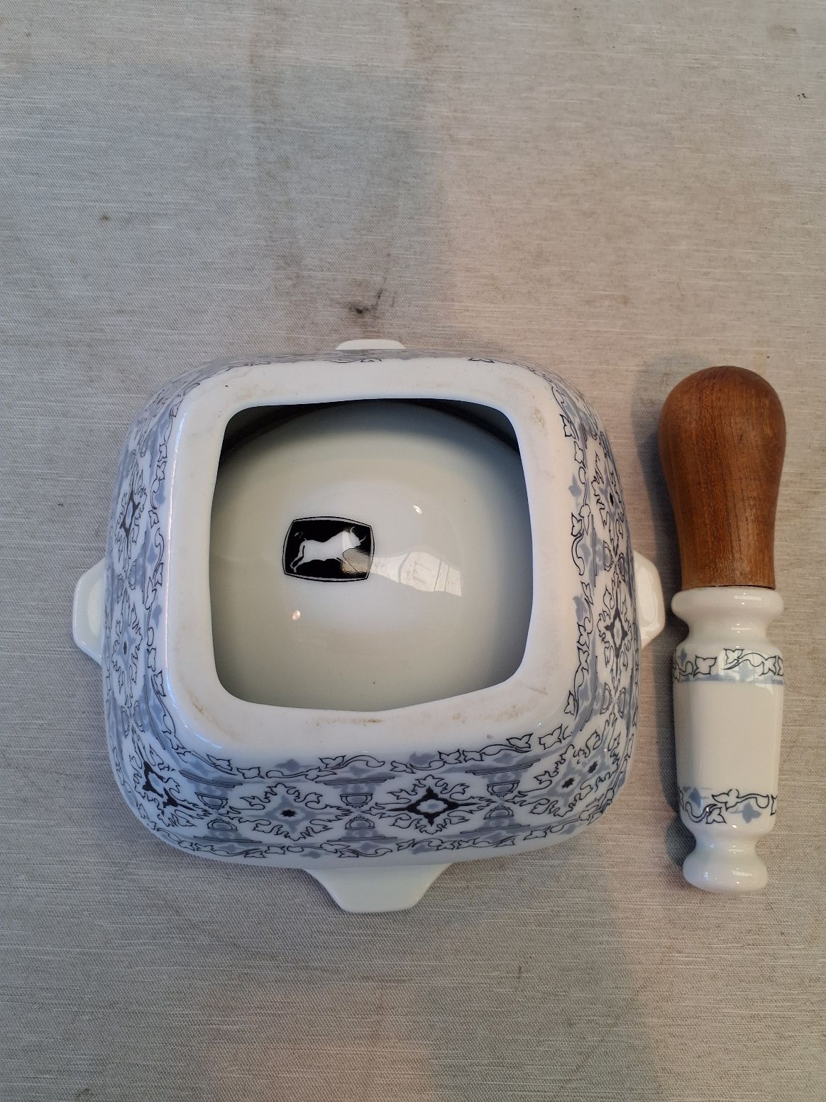 Vintage Porcelæn Morter