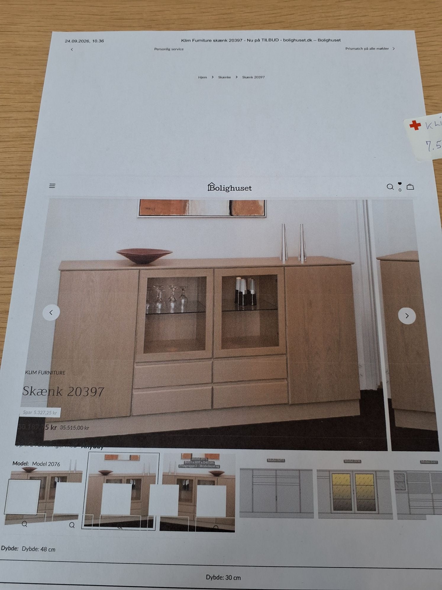 Klim Furniture skænk