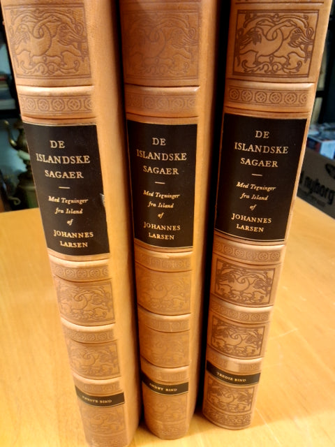 De Islandske sagaer Bind l, ll, lll