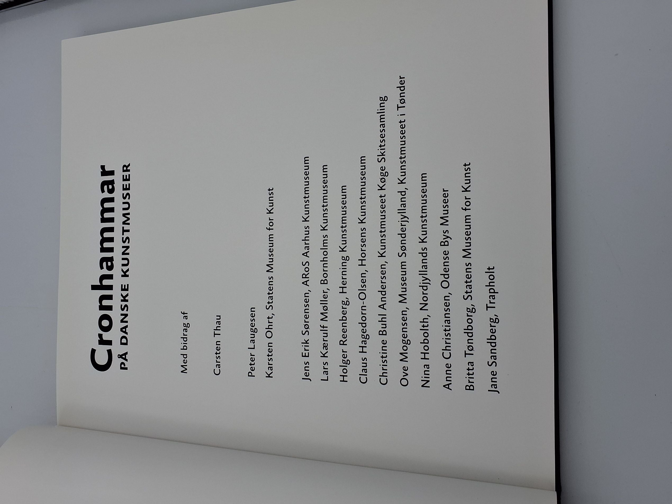 Bog: Cronhammar