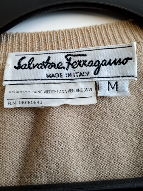 Salvatore Ferragamo uld Bluse