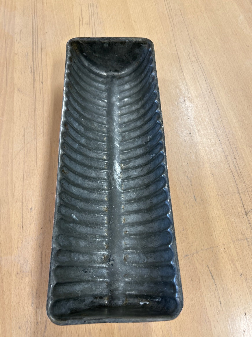 Vintage bageform i kobber – 34 cm
