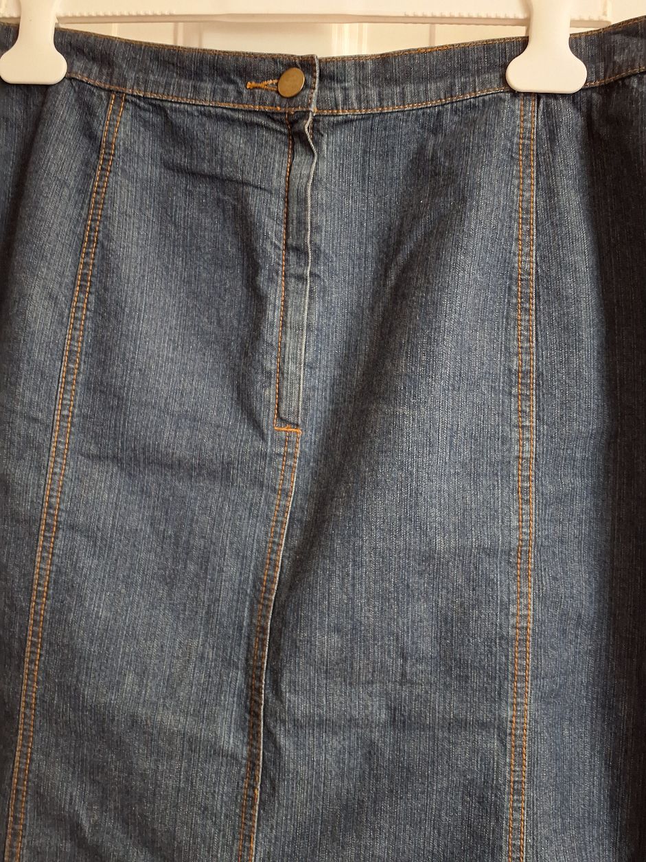 Denim nederdel