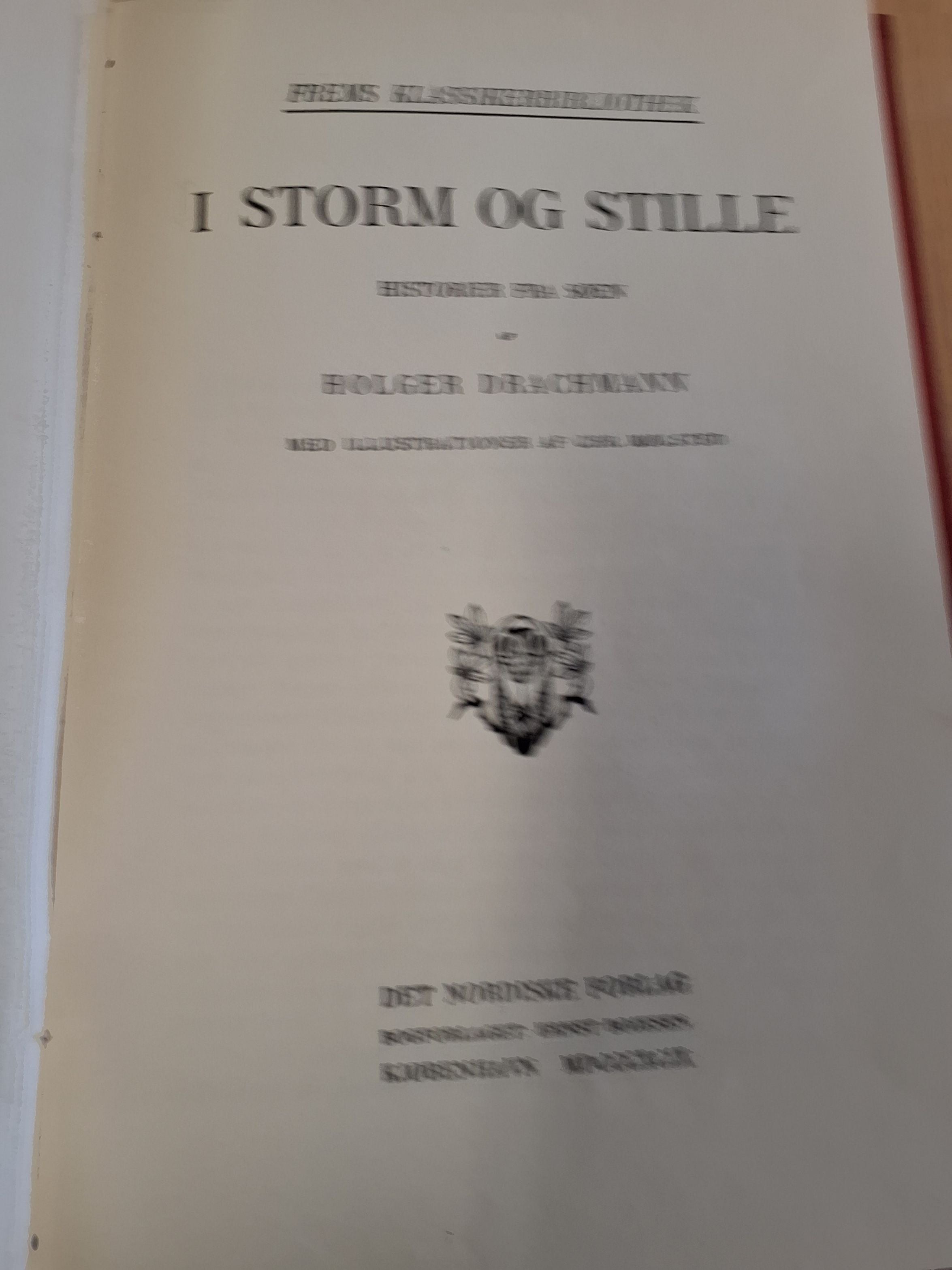 Bog af Holger Drachmann