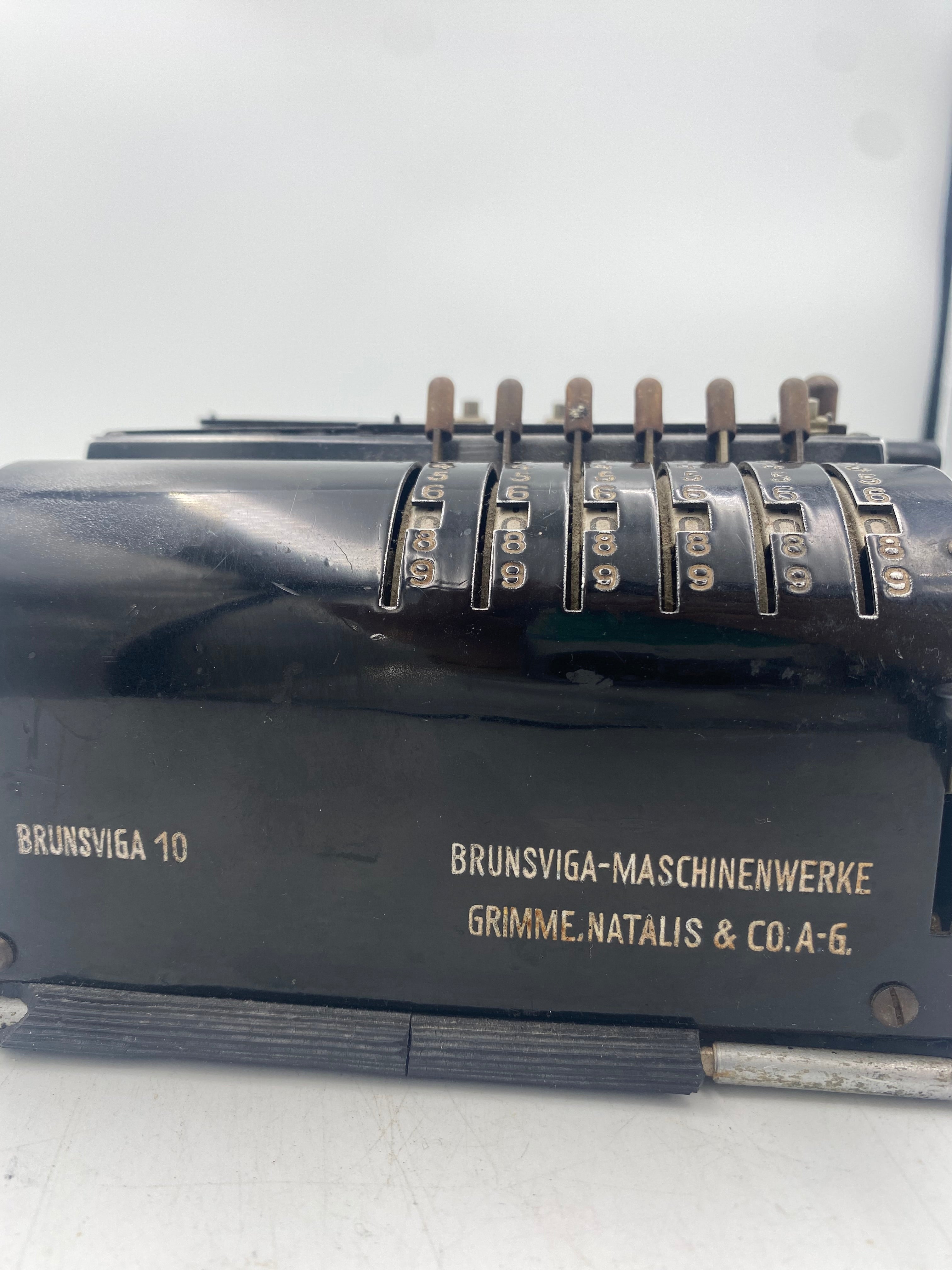 Brunsviga 10 regnemaskine