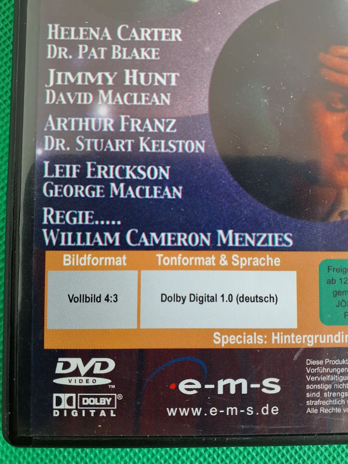 Dvd: Invasion vom Mars (tysk)