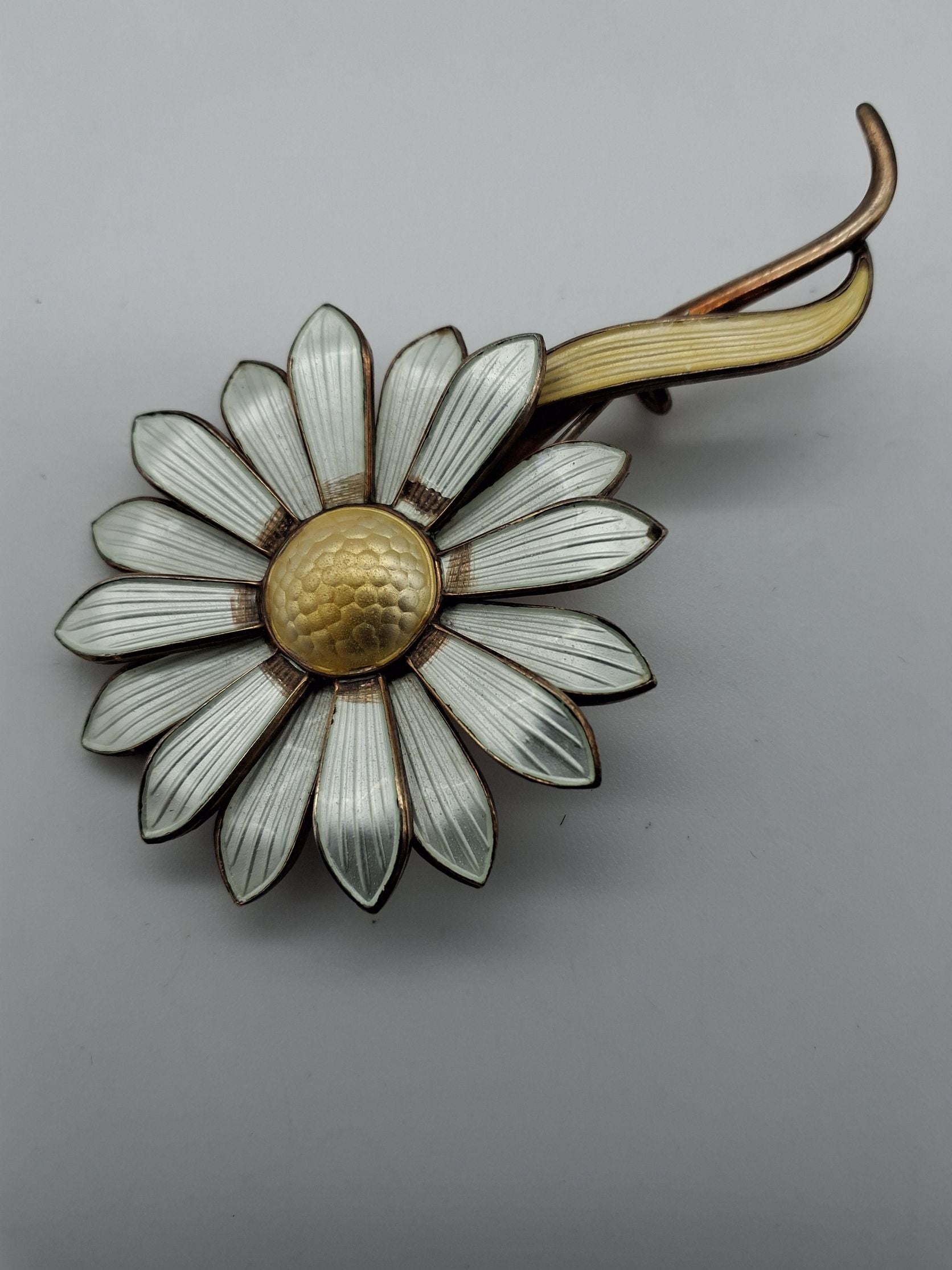 Aksel Holmsen vintage sølv broche