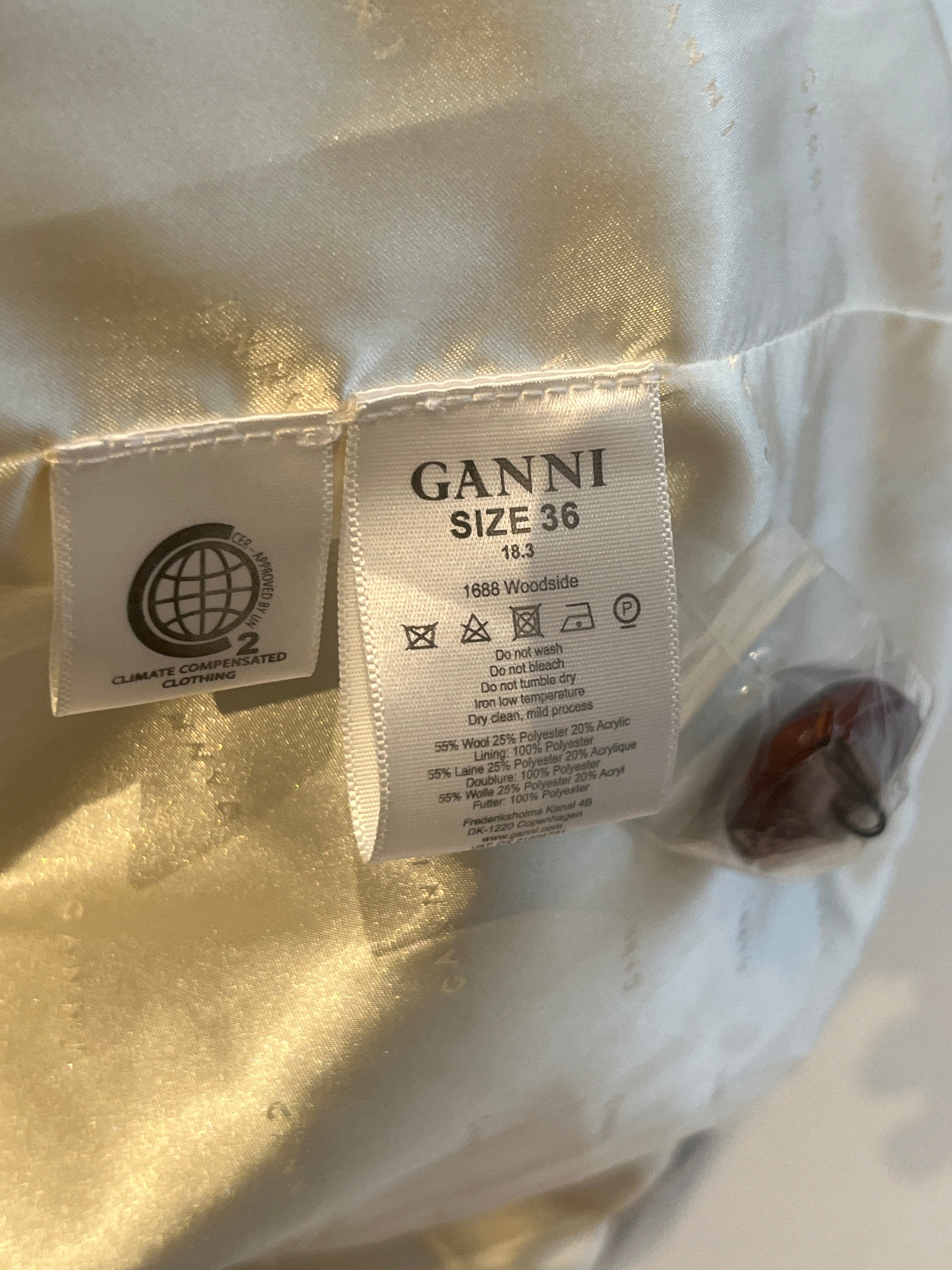 Ganni Uld Blazer
