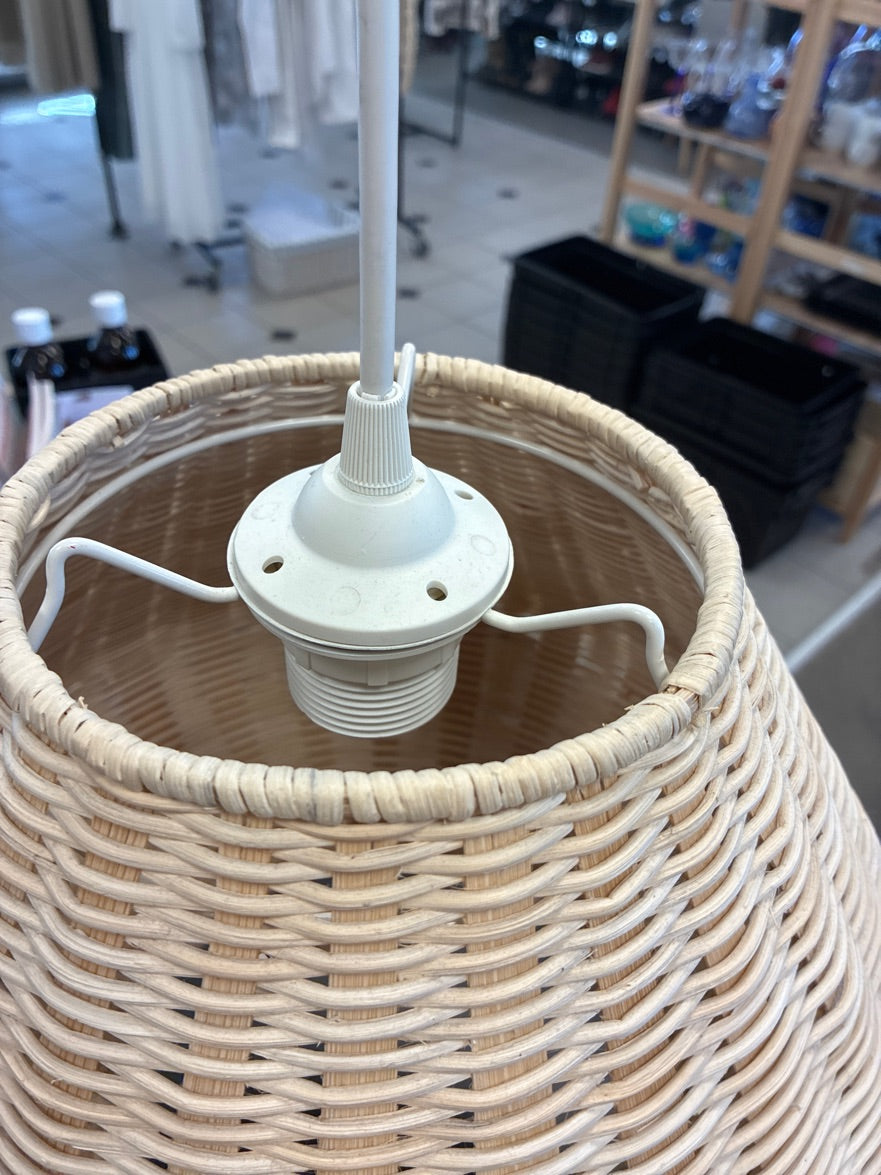 Lampe rattan